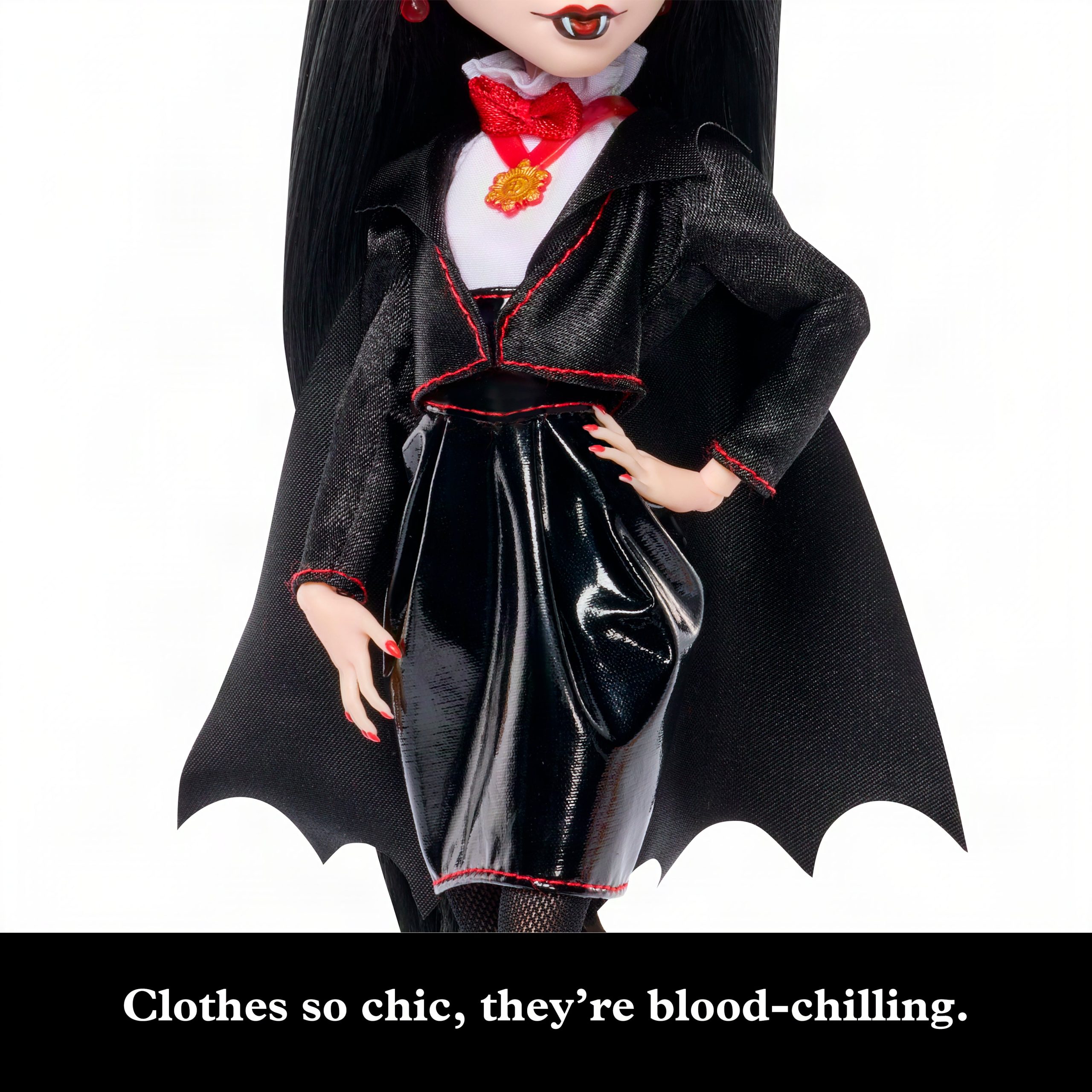 Monster High X Universal Monsters Dracula Collector Doll With Black Dress & Coffin Purse - Image 2