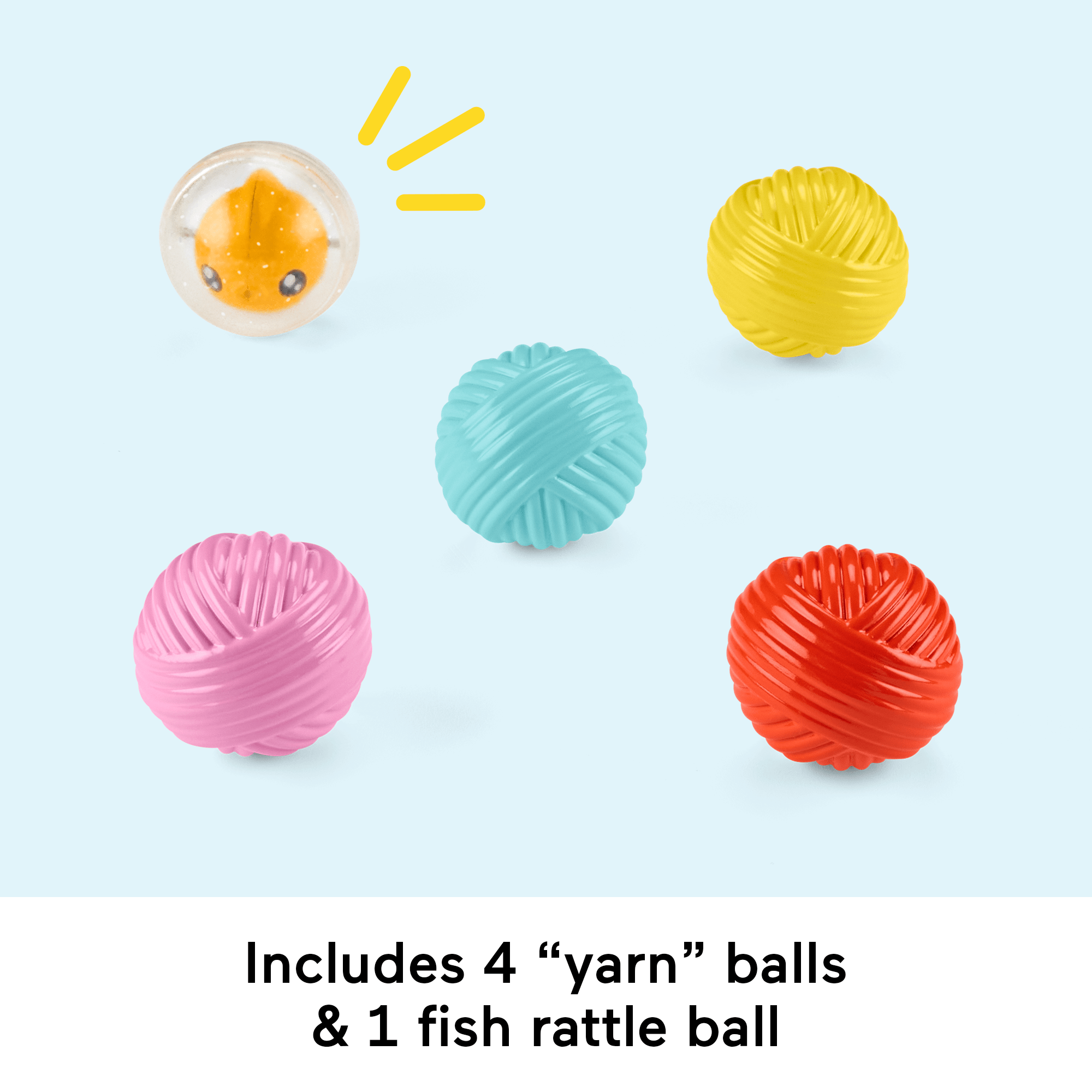 Fisher-Price Fp Pets Purrr-Fect Ball Tower Developmental Toy For Babies & Toddlers - Image 5