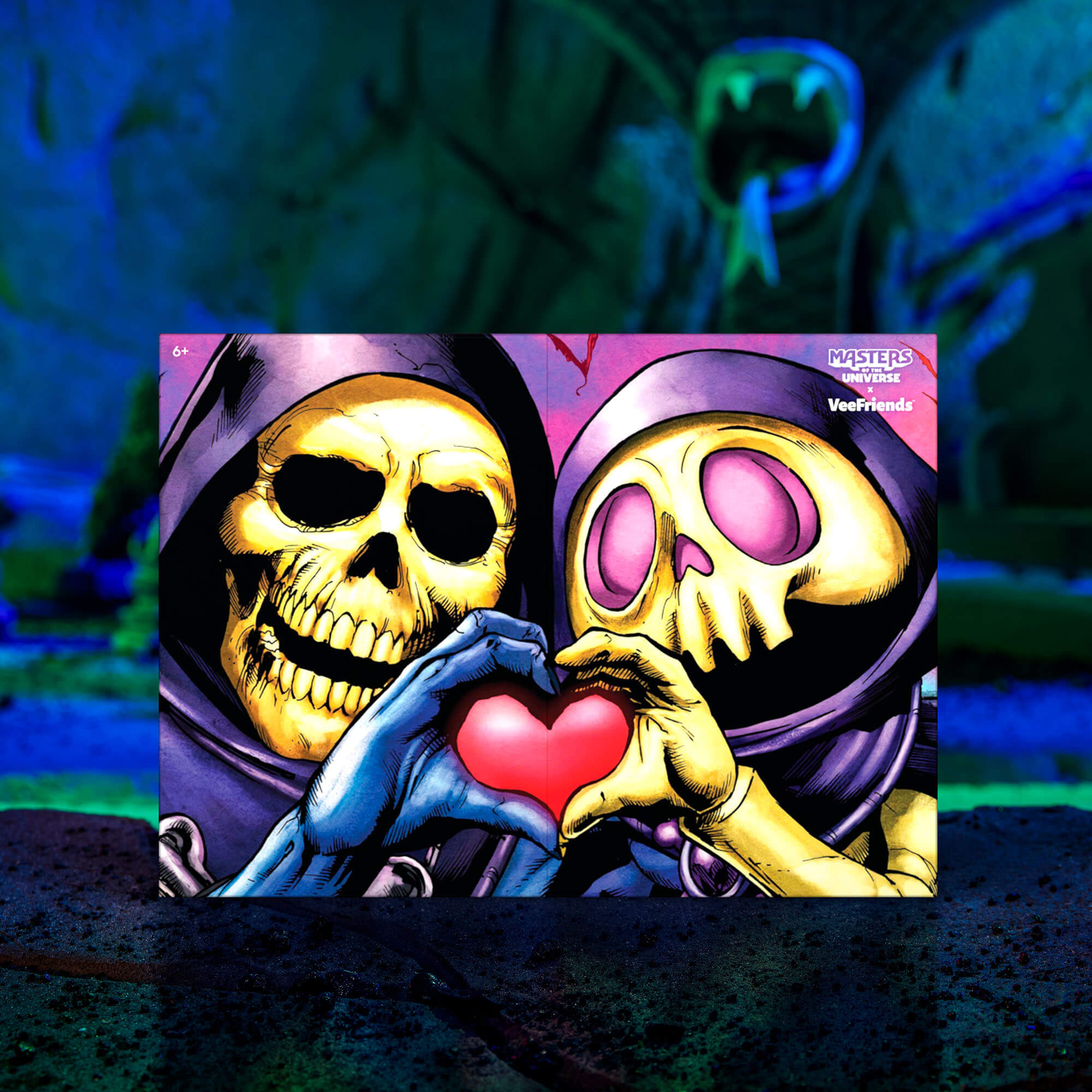 Masters of the Universe Skeletor x VeeFriends Skilled Skeleton 2-Pack - Image 15