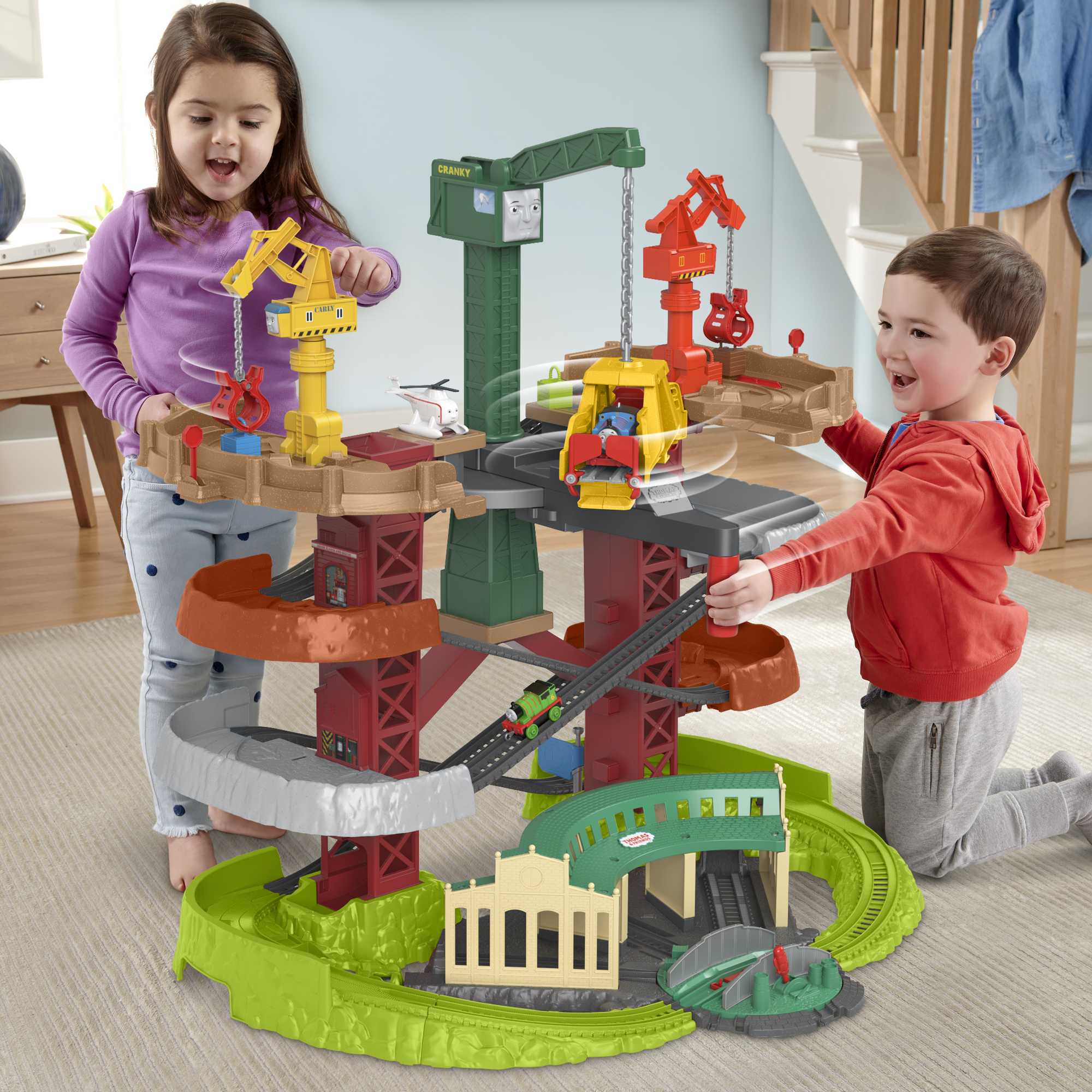 Thomas e Seus Amigos Pista de Brinquedo Super Torre - Image 2