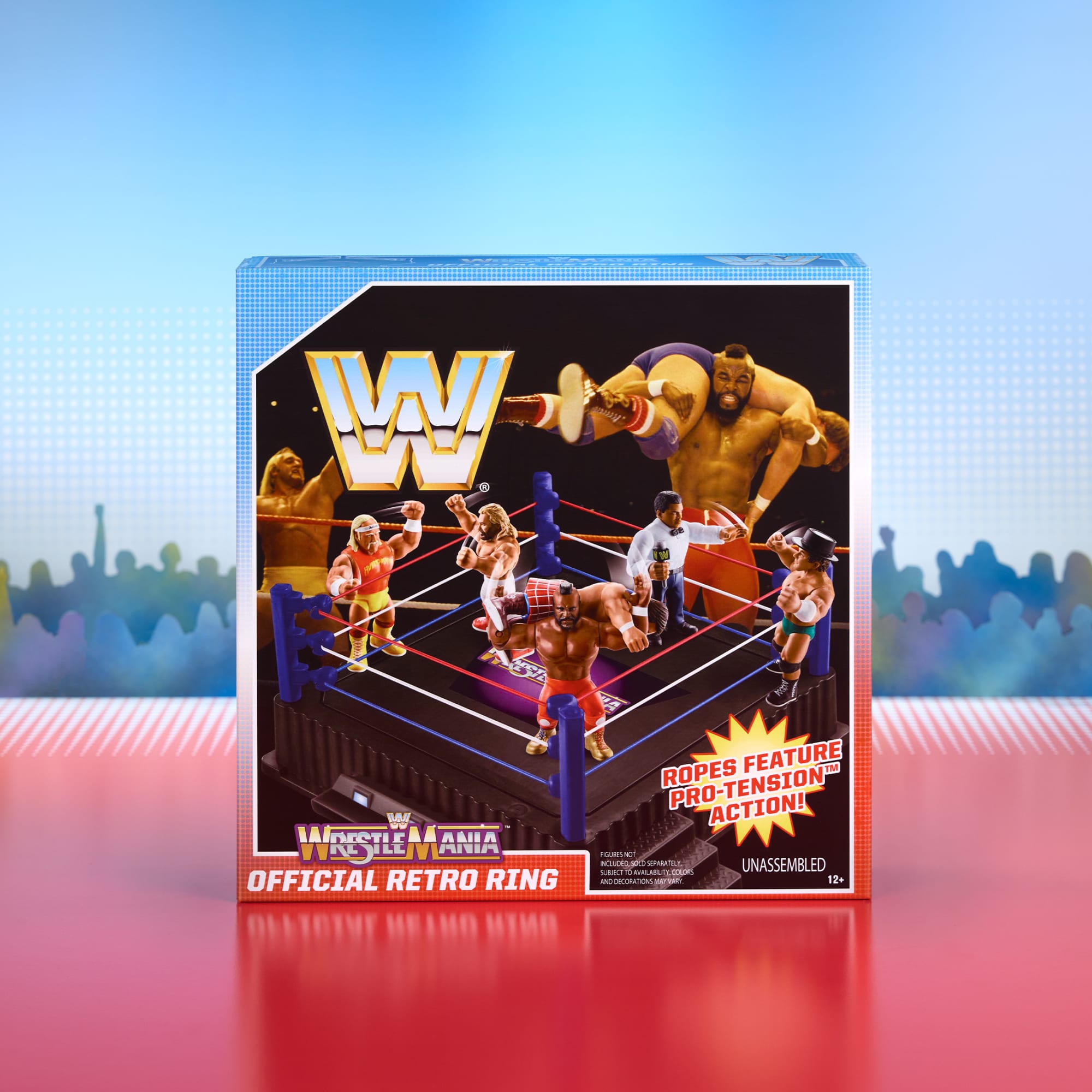WWE Retro WrestleMania Ring for Retro Action Figures - Image 3