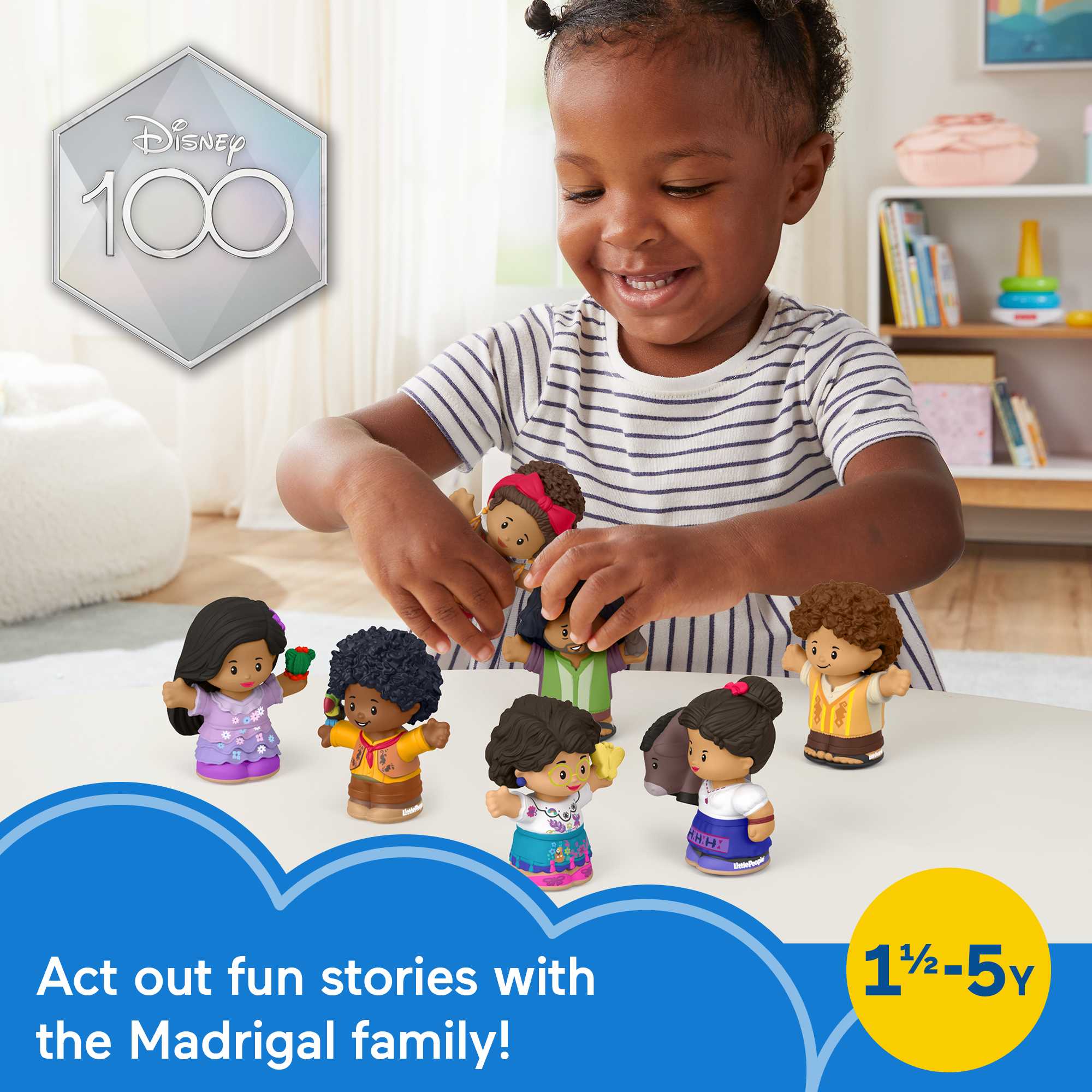 Disney Encanto Toy Set Of 7 Little People Figures For Toddlers And Preschool Kids - Image 2
