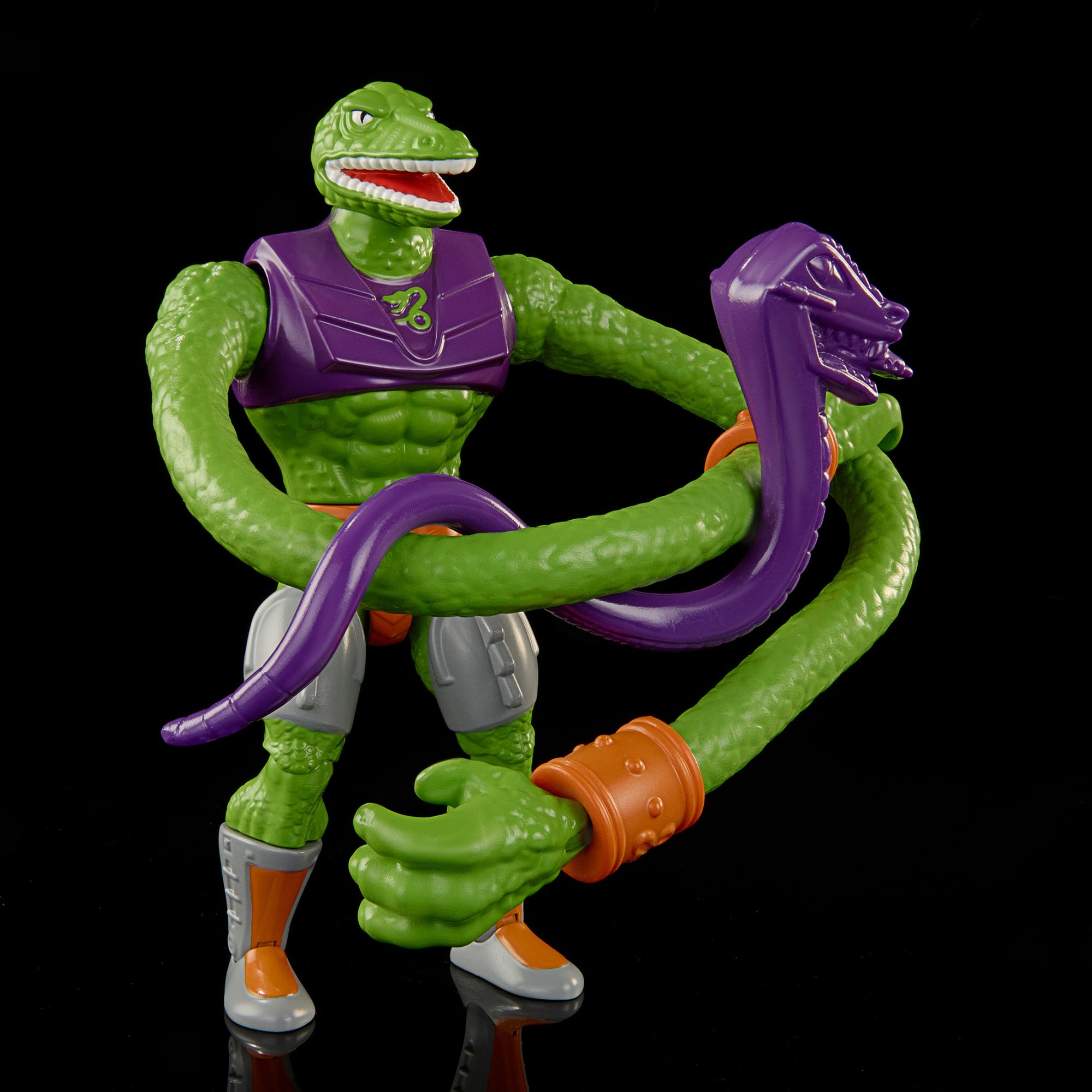 Masters of the Universe Origins Rise of Snake Men Sssqueeze Figure - Image 3