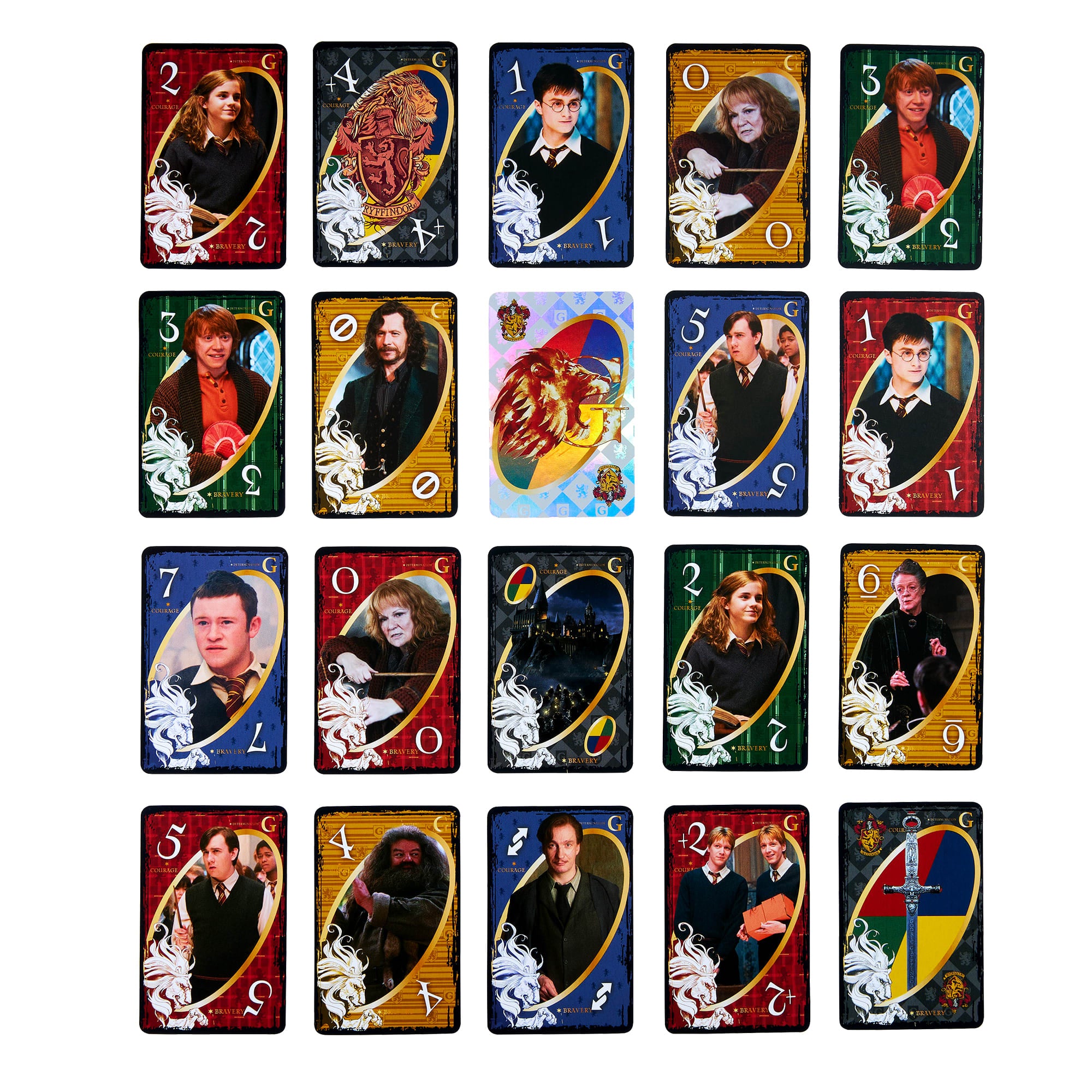 UNO Fandom Harry Potter Gryffindor Game Deck - Image 4