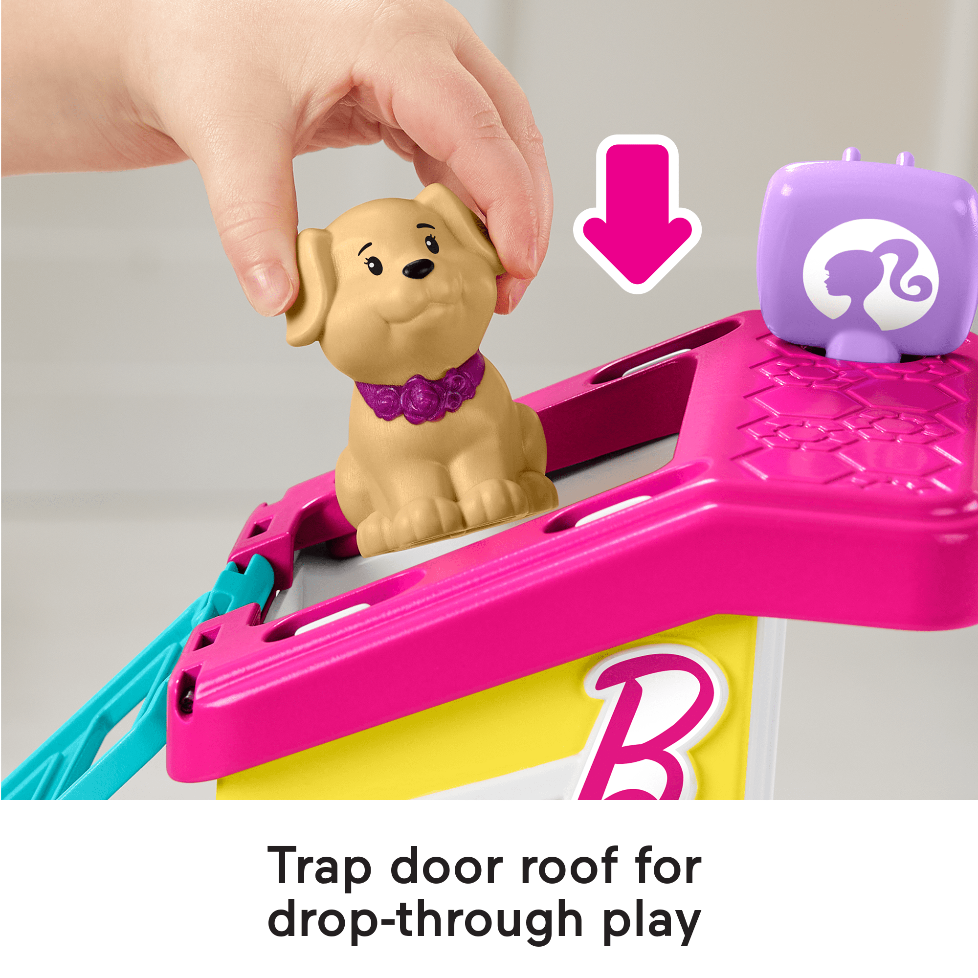 Fisher-Price Little People Barbie Play And Care Pet Spa Musical Toddler Playset. 4 Pieces - Image 4
