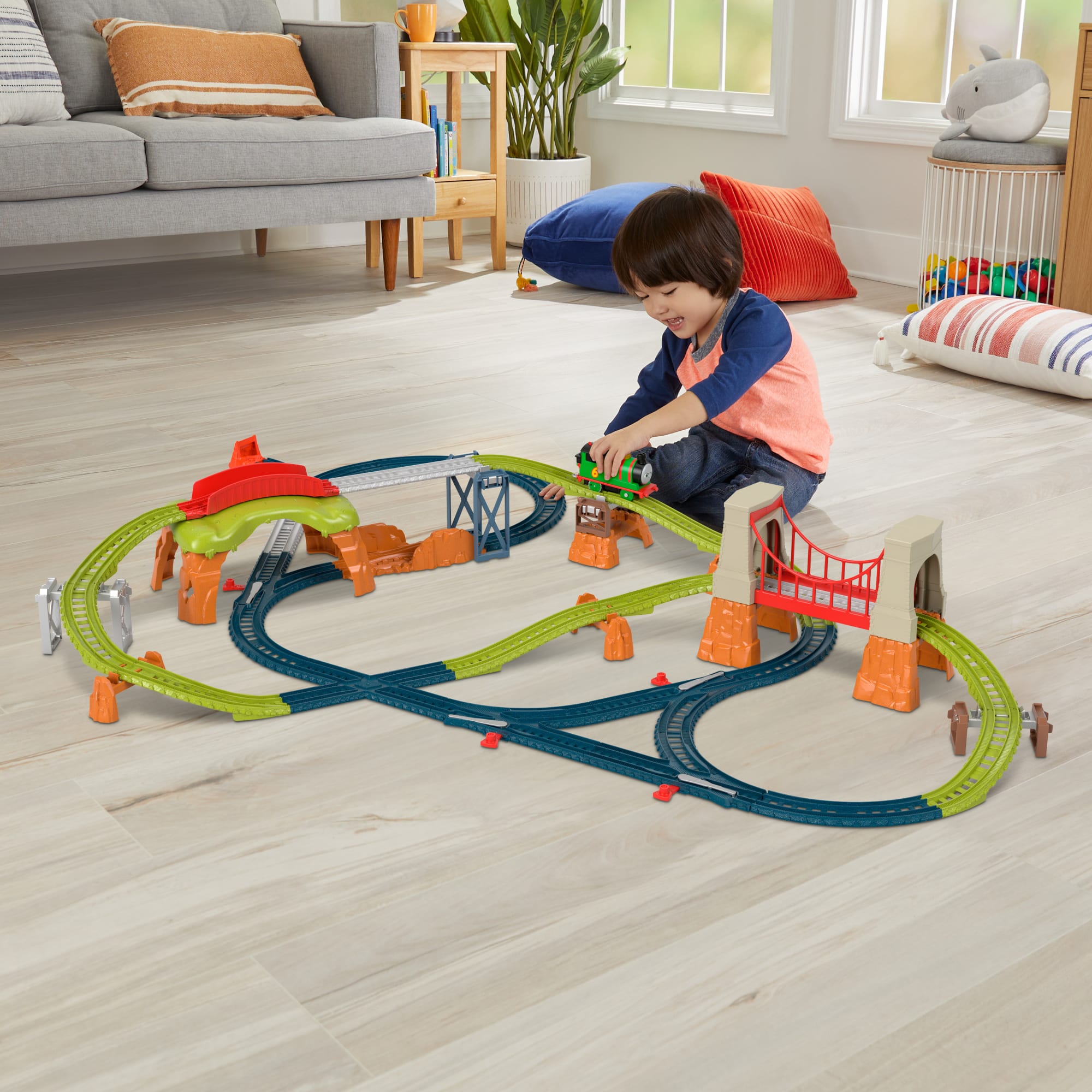 Thomas & Friends Pista de Juguete Percy 6 en 1 - Image 2