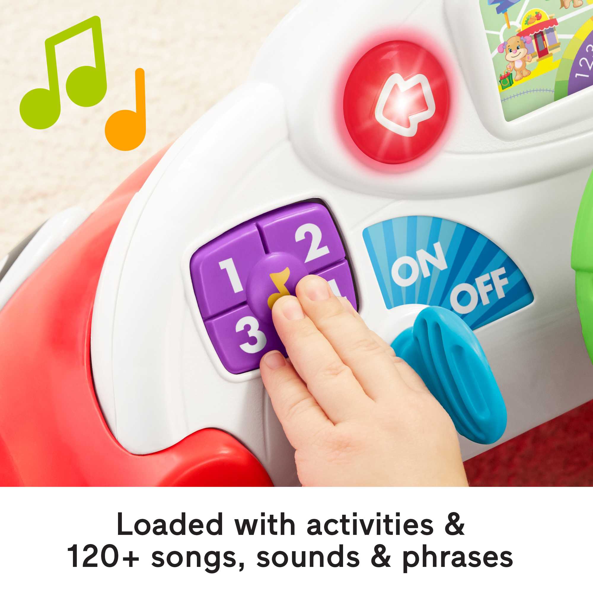 Fisher-Price Laugh & Learn Crawl Around Car - Image 4