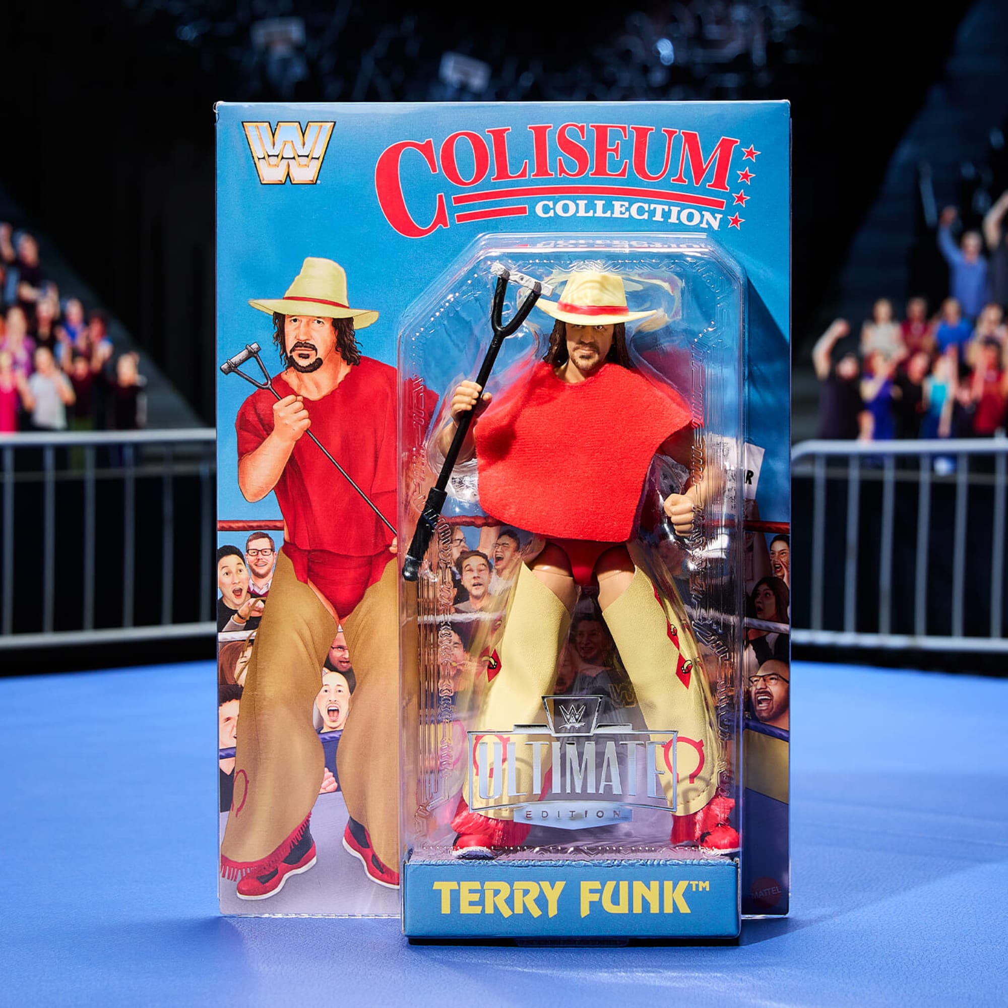 WWE Coliseum Collection Hulk Hogan & Terry Funk Ultimate Edition Figures - Image 7