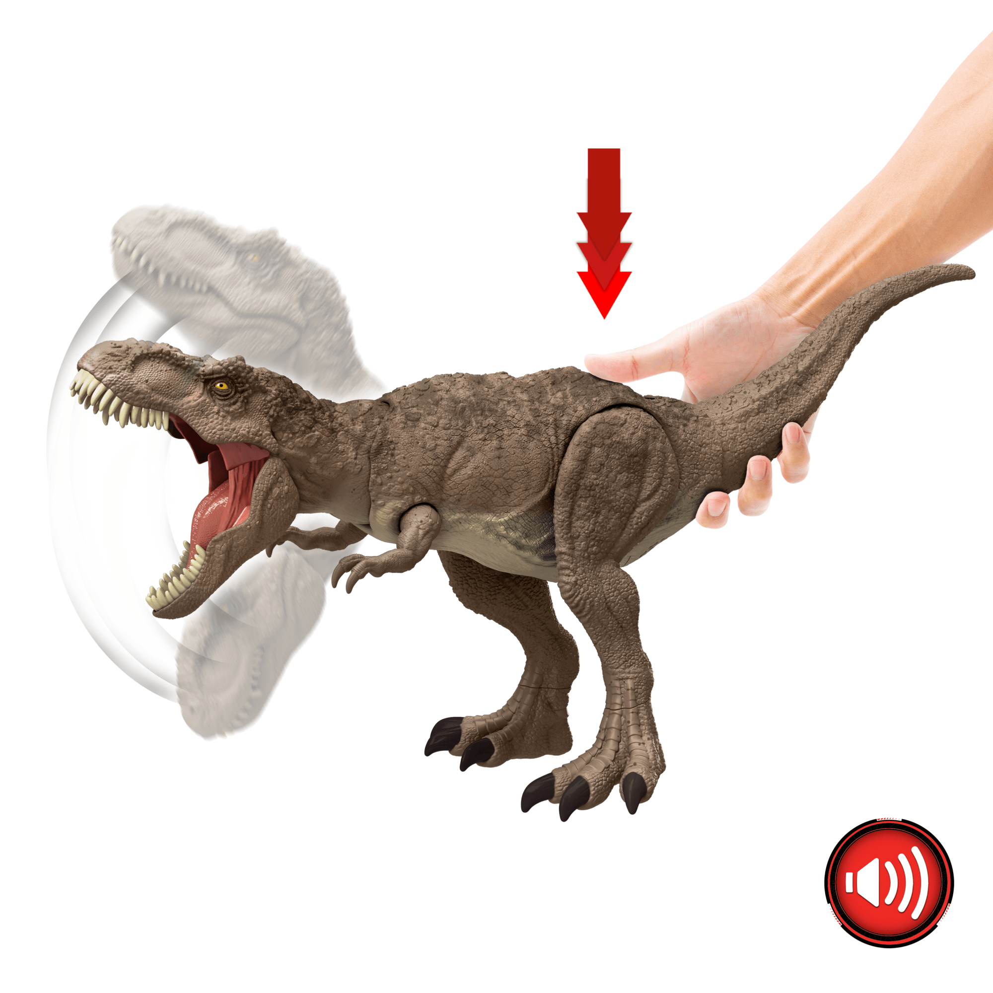 Jurassic World Dinosaurio de Juguete Ataque Total T. Rex - Image 3