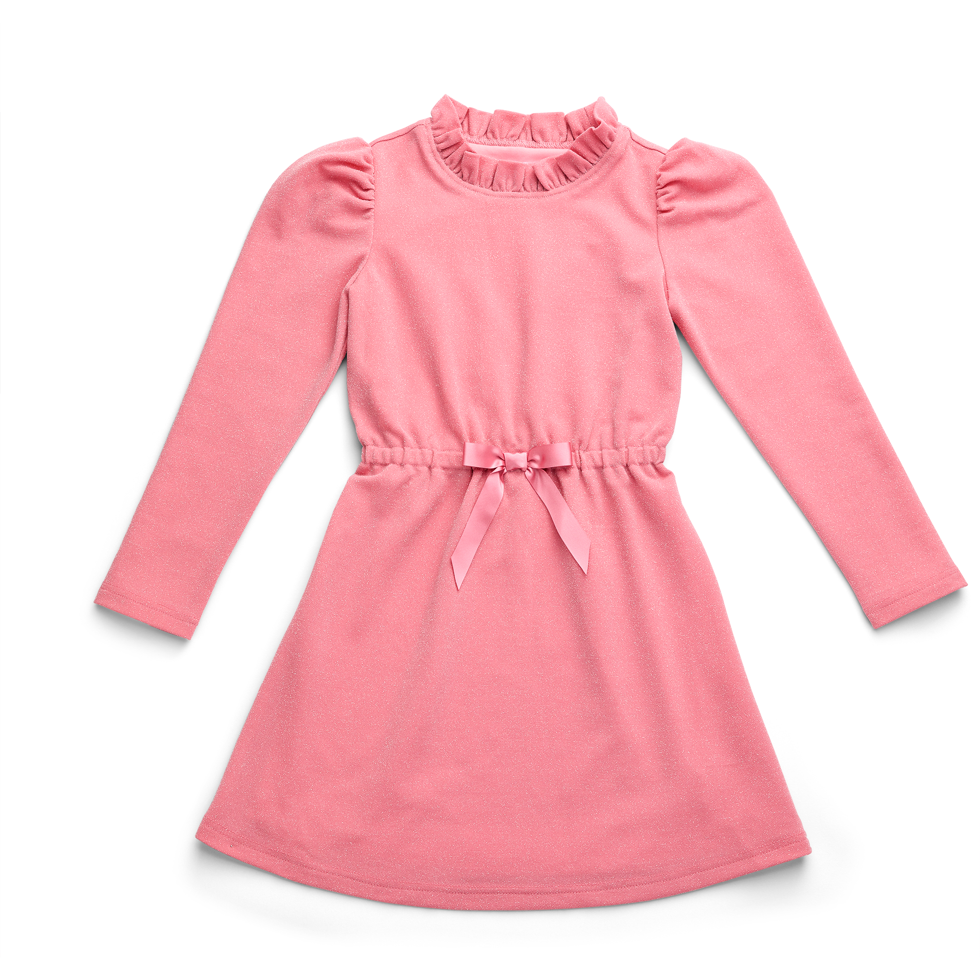 American Girl® x Something Navy Rosy Radiance Puff-Sleeve Dress for Girls - Image 6