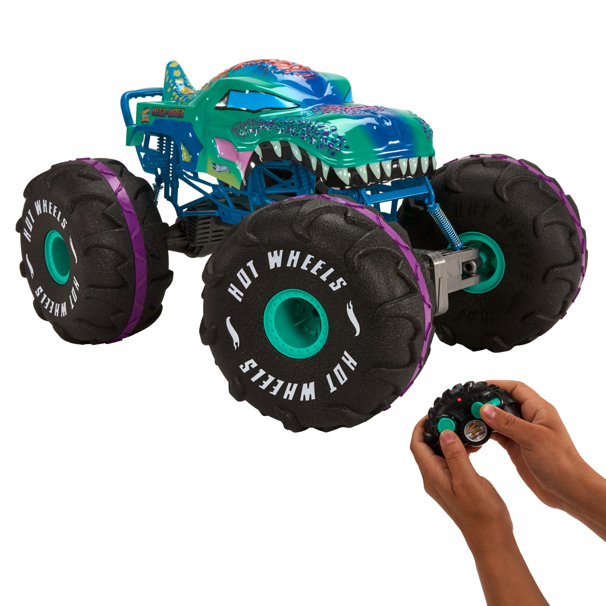 Hot Wheels Monster Trucks RC Échelle 1:6 Xg MEGA-Wrex - Image 4