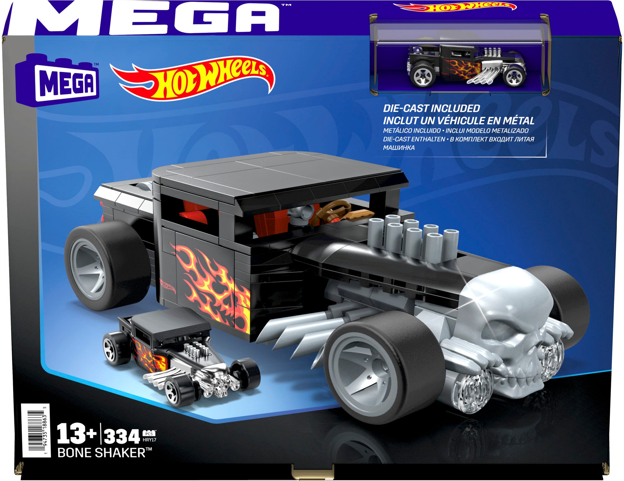 MEGA Showcase Hot Wheels Bone Shaker Building Set - Image 5
