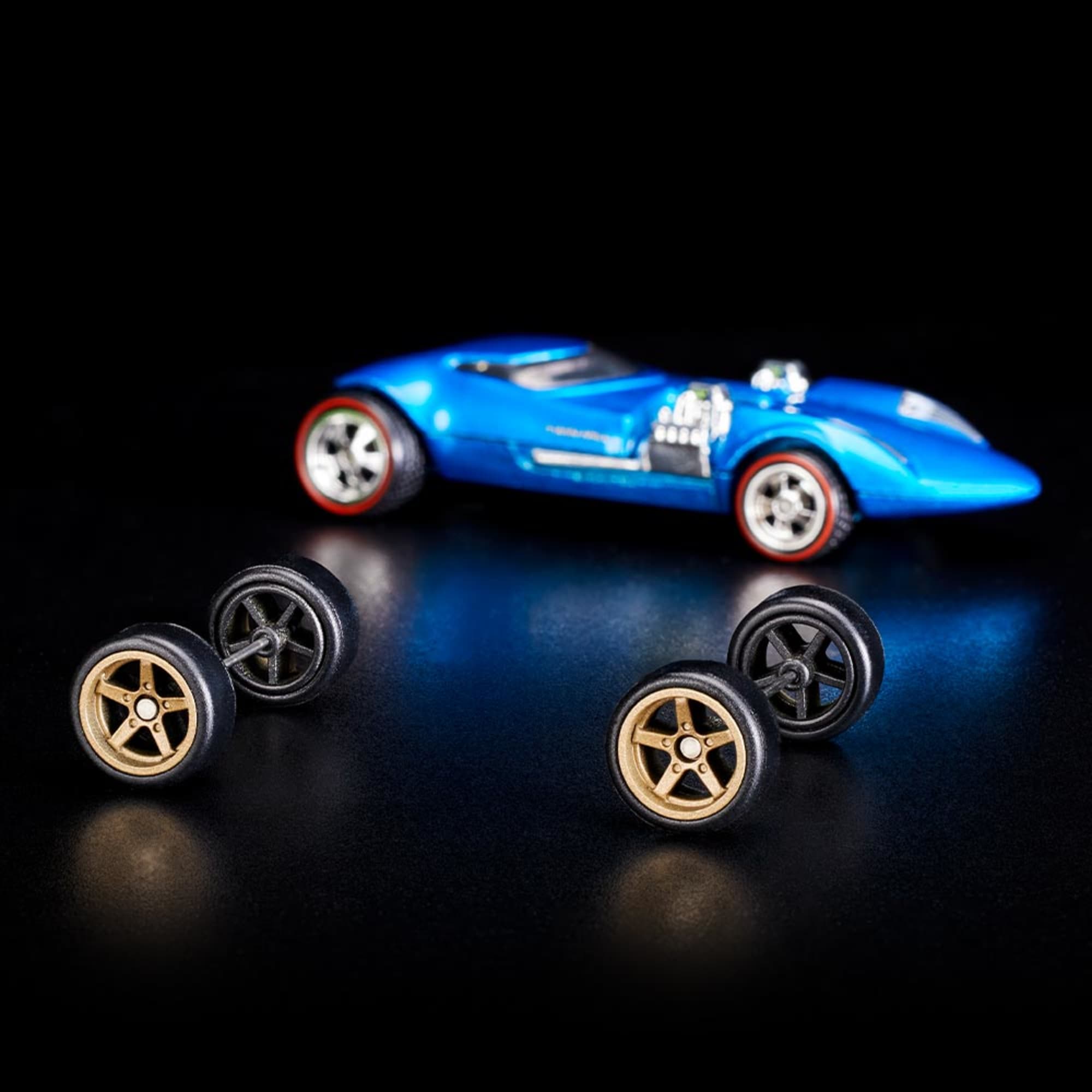 Hot Wheels RLC Exclusive Real Riders Wheels Pack - Set 1 - Image 4