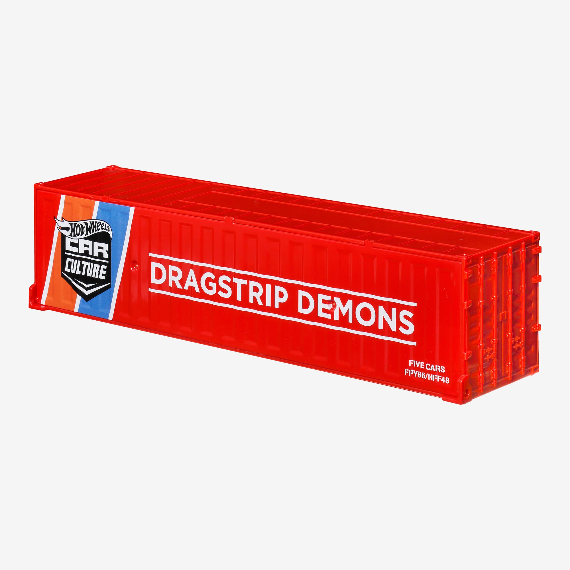 Hot Wheels Premium Car Culture Dragstrip Demons Container Set - Image 3