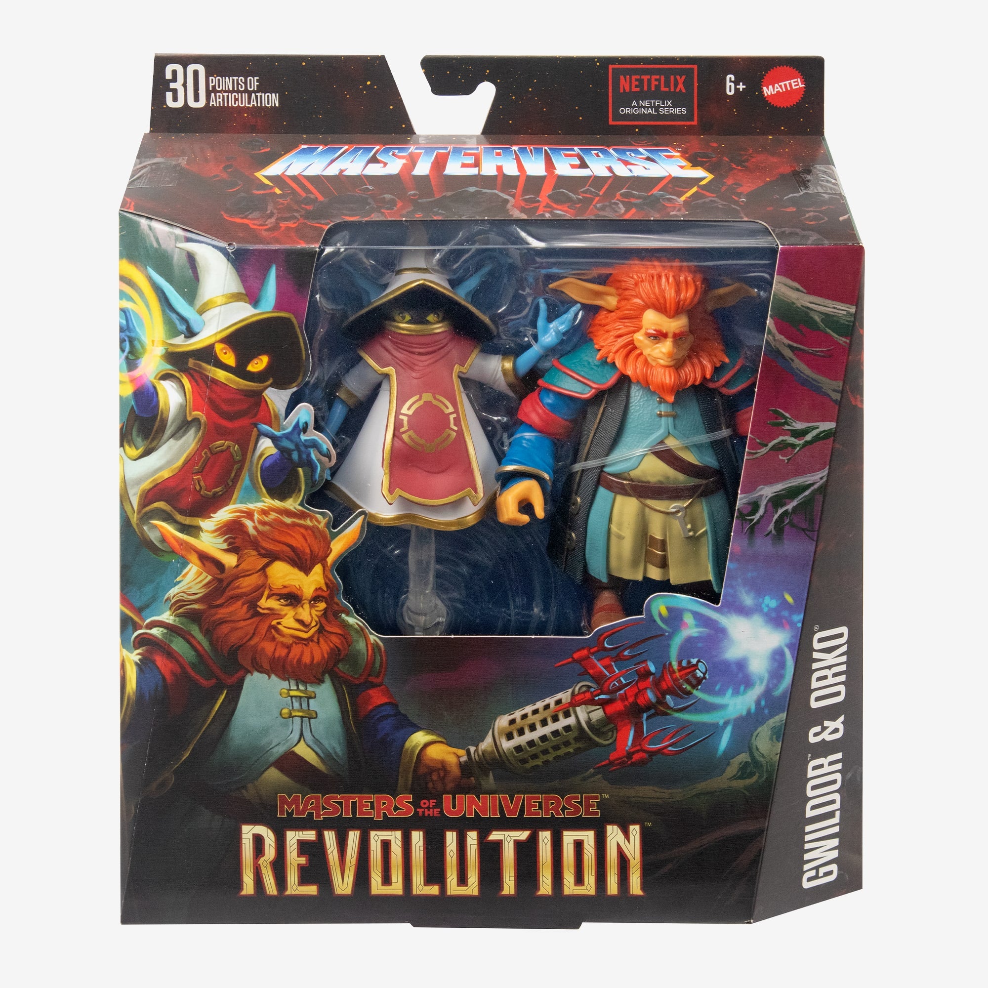 Masters of the Universe Masterverse Gwildor & Orko Action Figures - Image 2