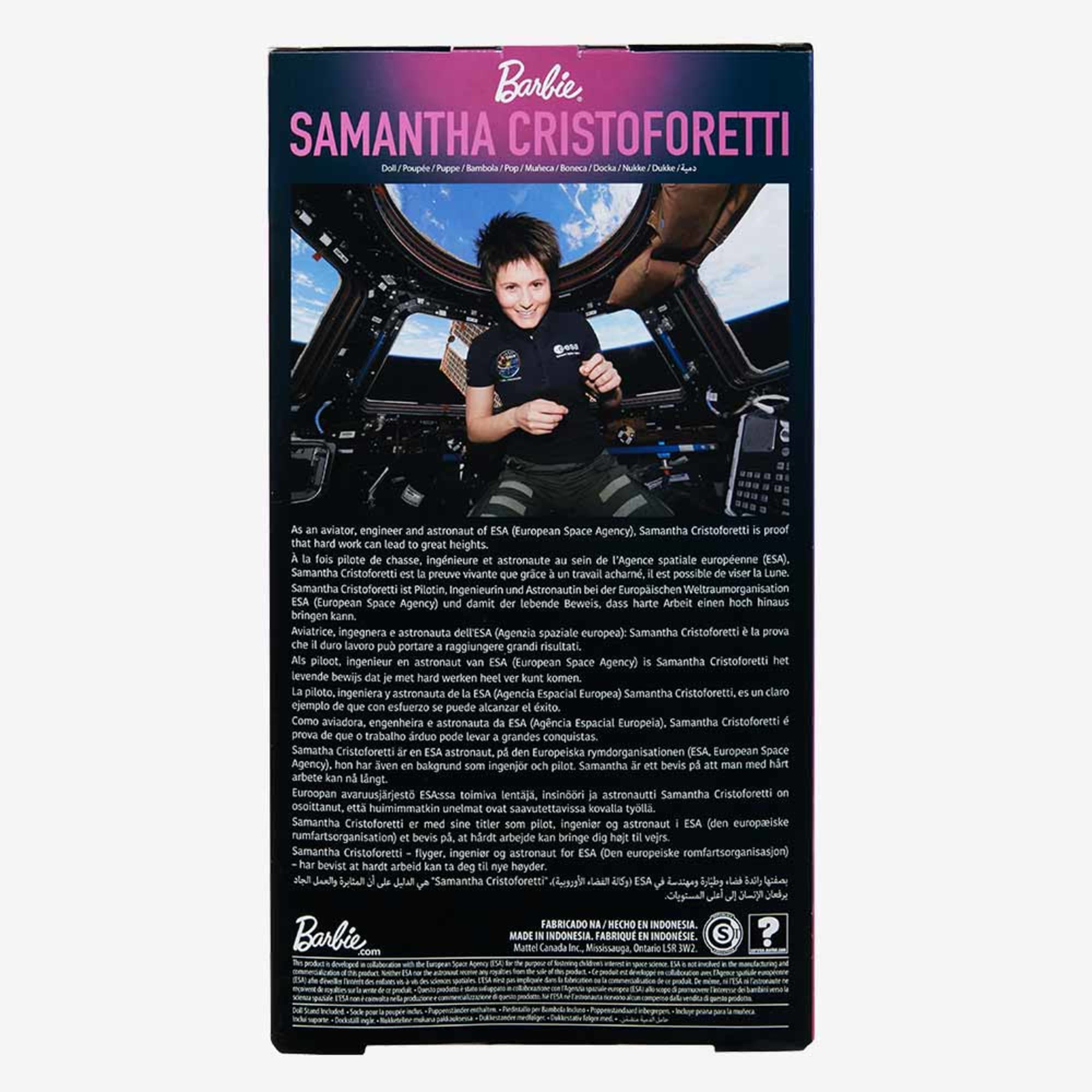 Samantha Cristoforetti Barbie Doll - Image 7
