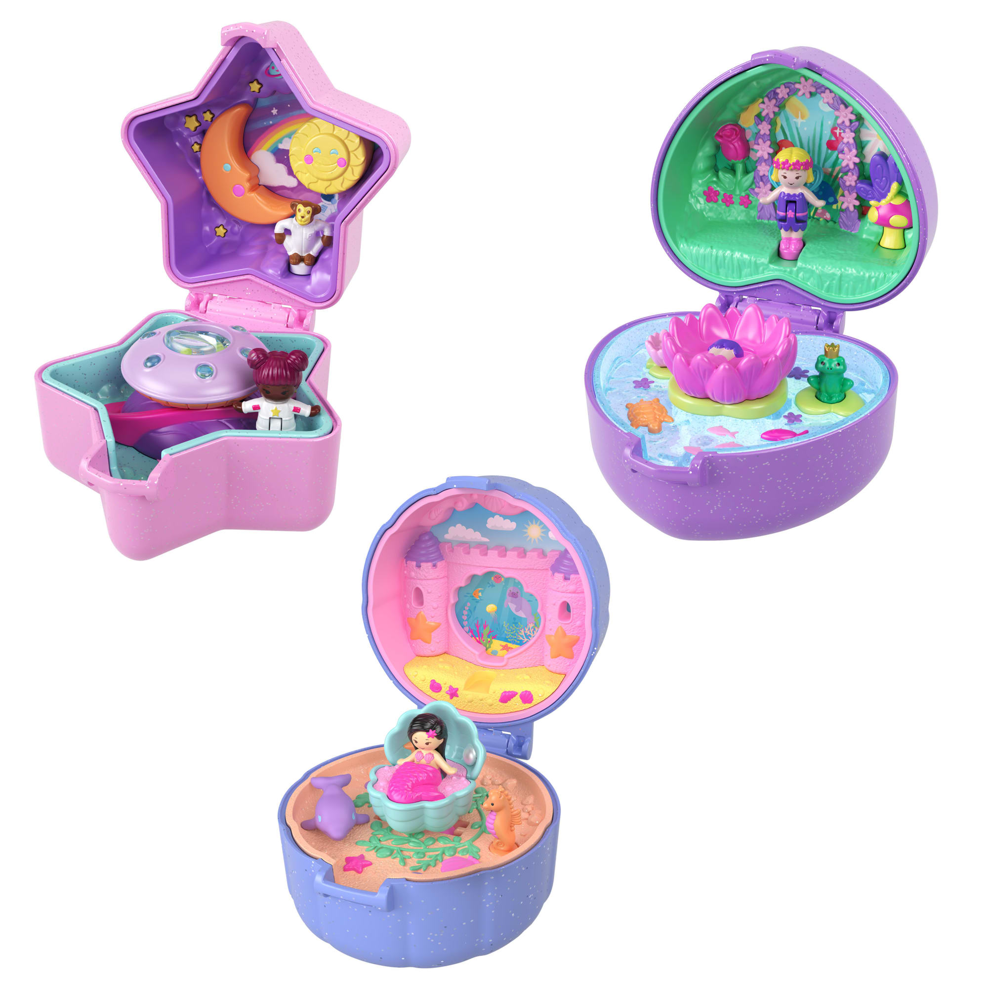 Polly Pocket Collector. Heritage Ring Box 3 Pack - Image 5
