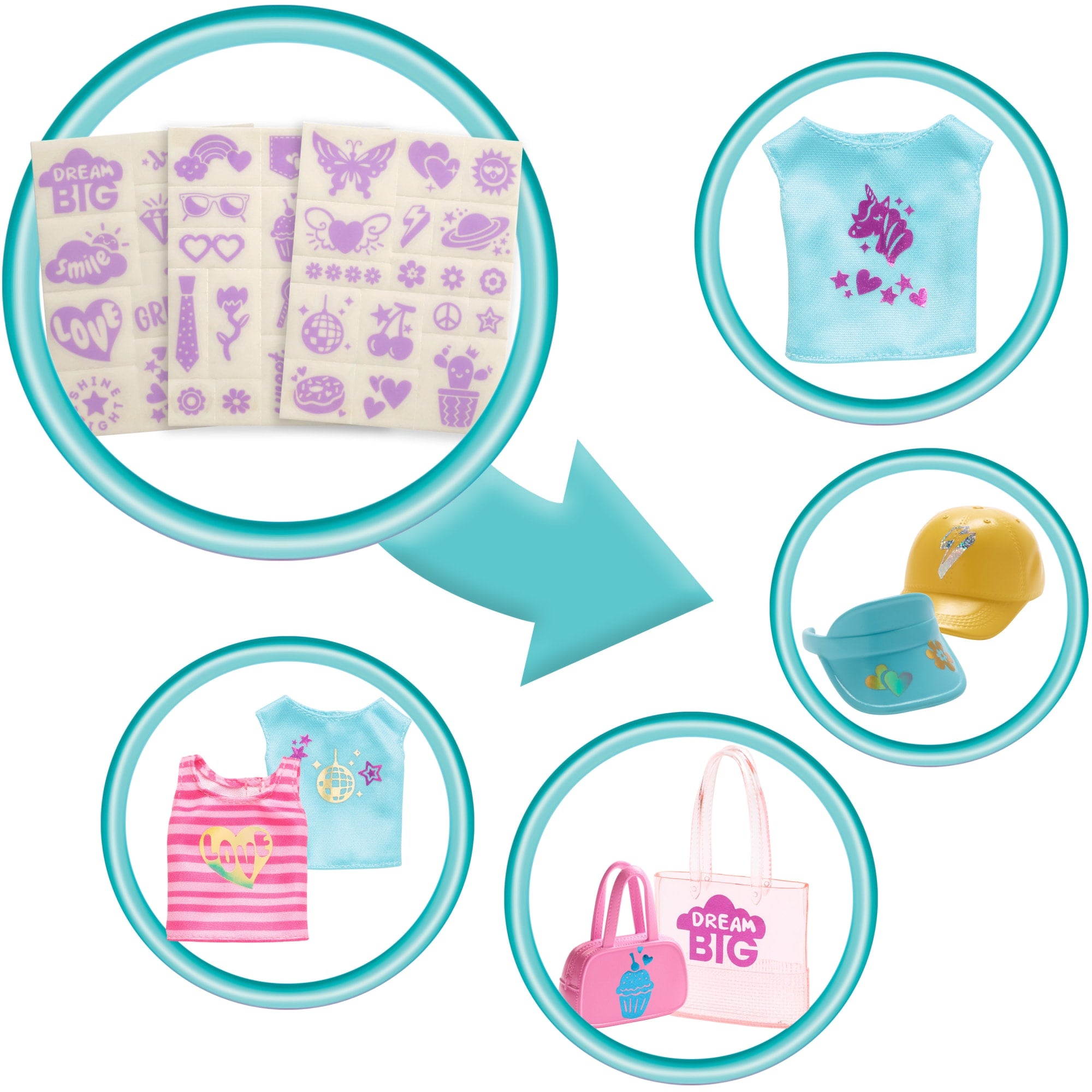 Barbie Make & Sell Boutique Playset With Brunette Doll. Foil Design Tools. Clothes & Accessories - Image 4