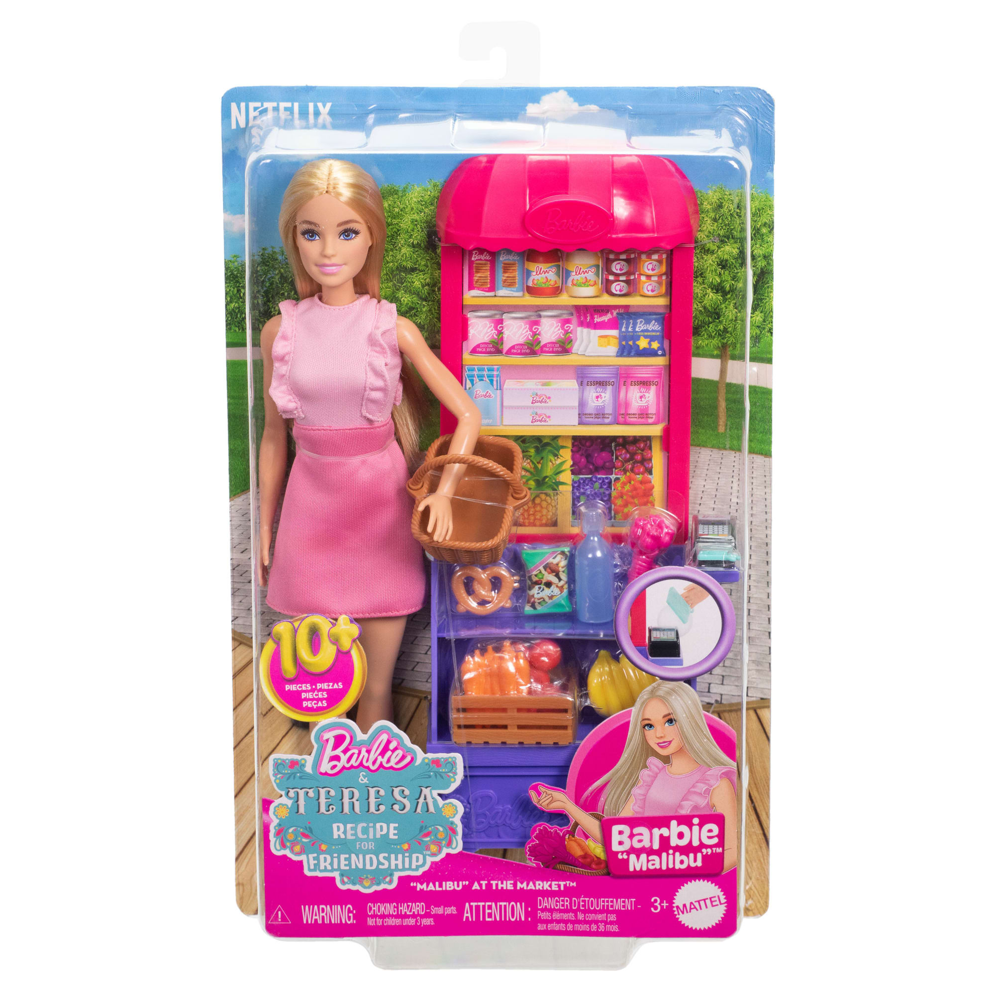 Barbie Receta de la amistad de Teresa Set de Juego Set de Supermercado - Image 6