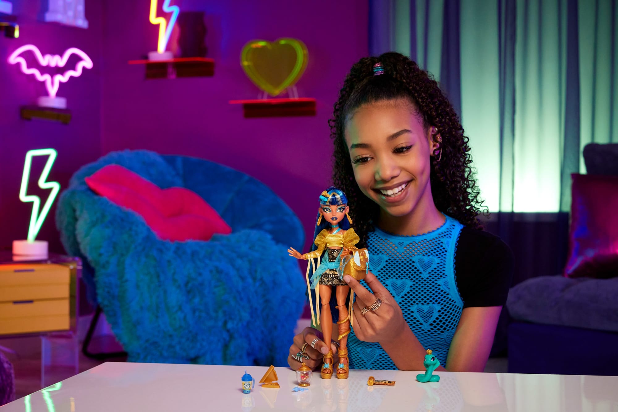 Monster High Muñeca Cleo Nuevo Look - Image 2
