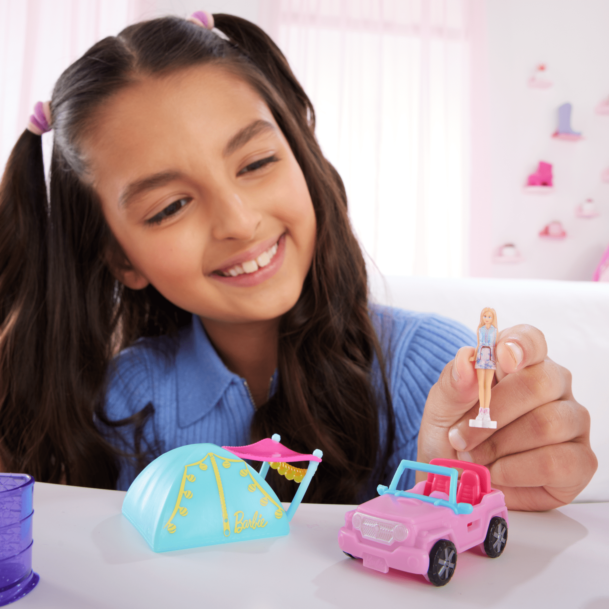 Barbie-Véhicule Tout-Terrain Mini-Barbieland-Coffret Avec Poupée - Image 2
