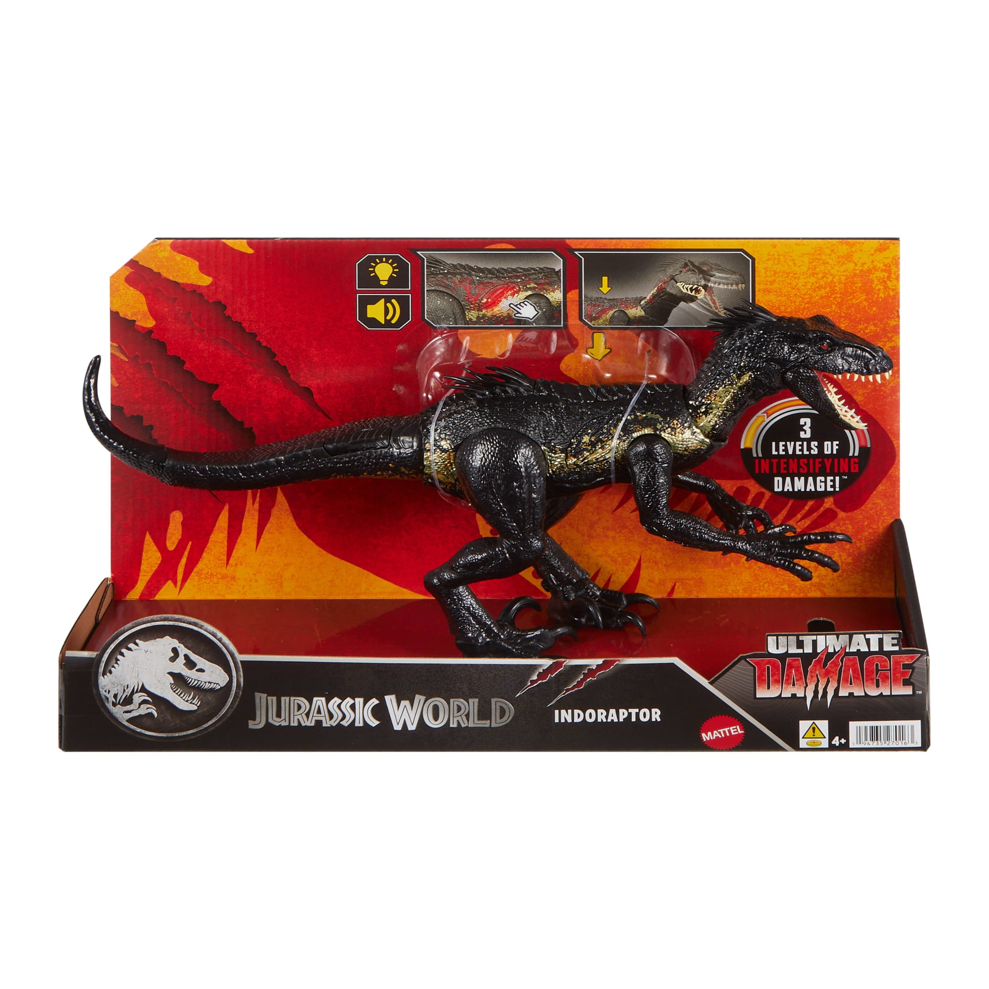 Jurassic World Blessures Suprêmes Indoraptor. Lumières et Sons - Image 6