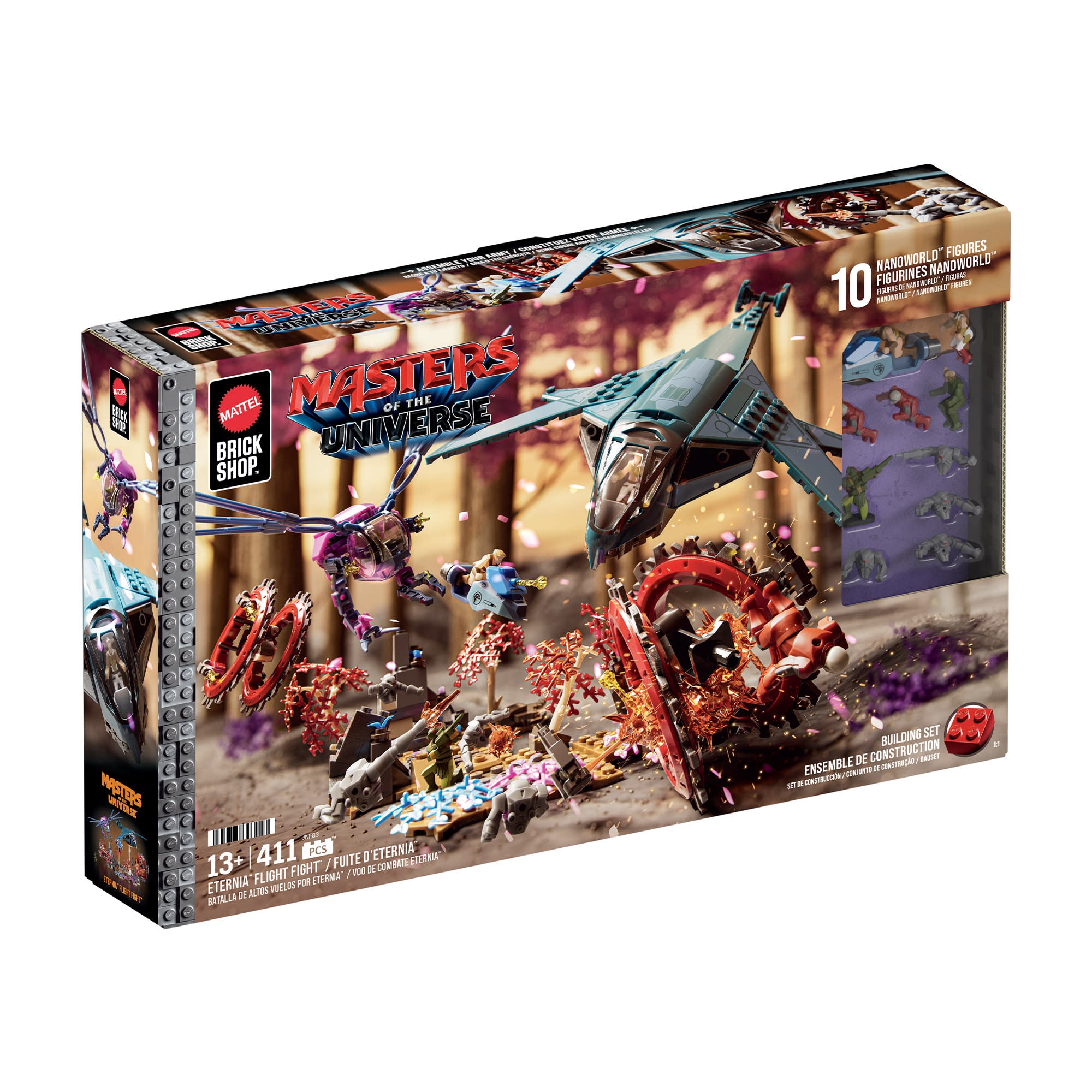 Mattel Brick Shop Masters of the Universe Eternia Flight Fight Building Set - Image 9