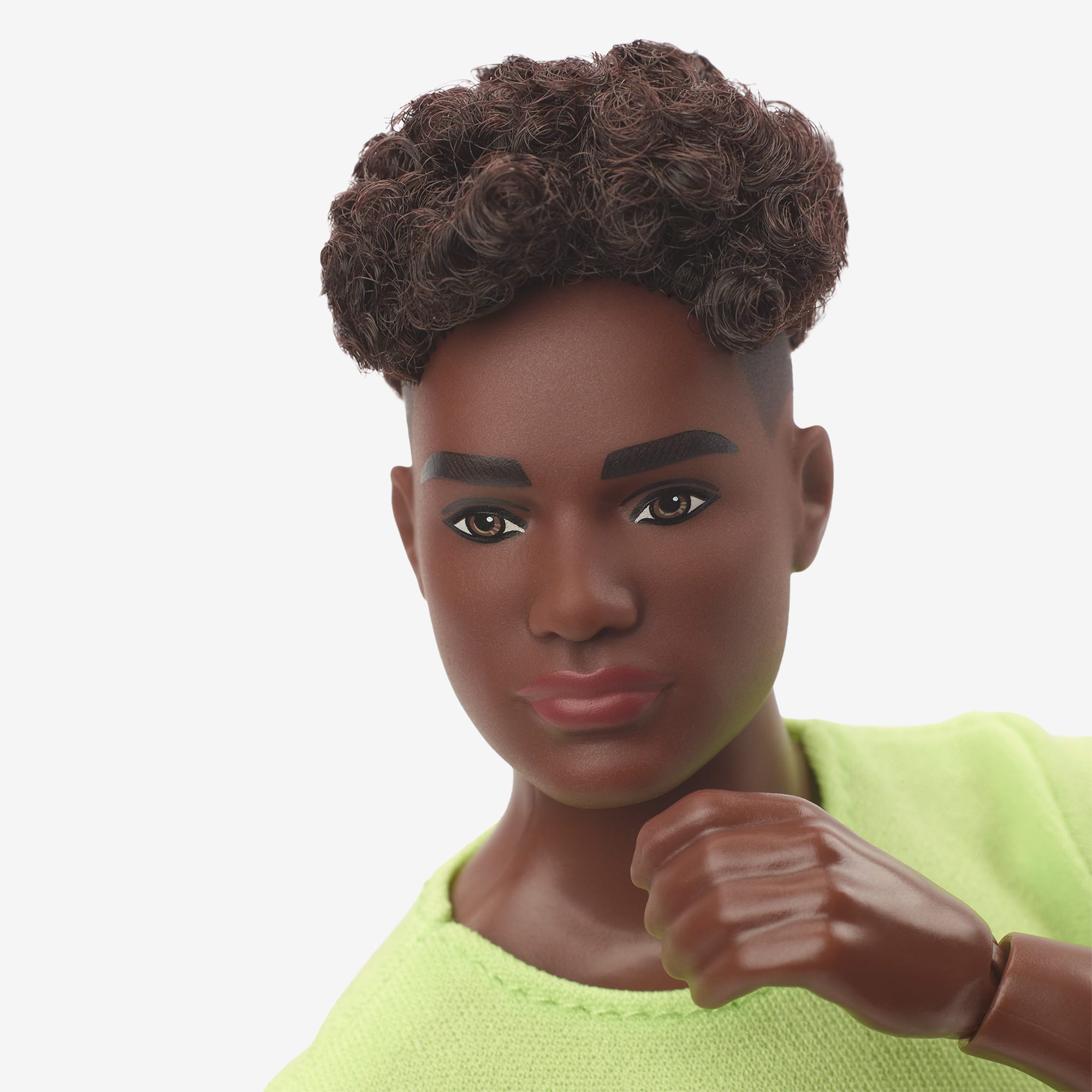 Barbie Looks Doll #25 (Buff Body Ken. Short Black Hair) - Image 9