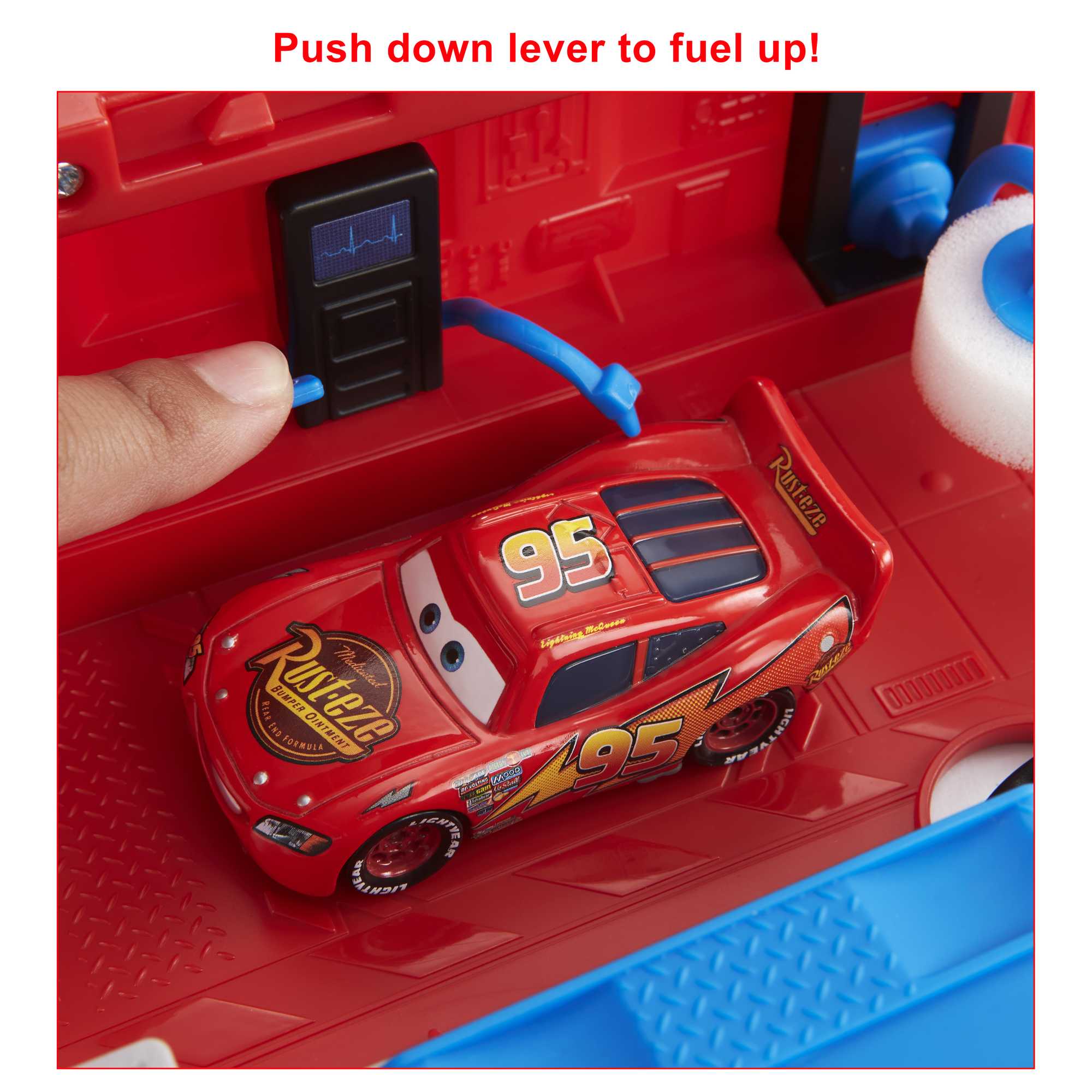 Disney And Pixar Cars Transforming Mack Playset. 2-In-1 Toy Truck & Tune-Up Station With Launcher. Lift & More. Movie-Inspired Graphics. Gift For Kids Ages 4 Years Old & Up - Image 4