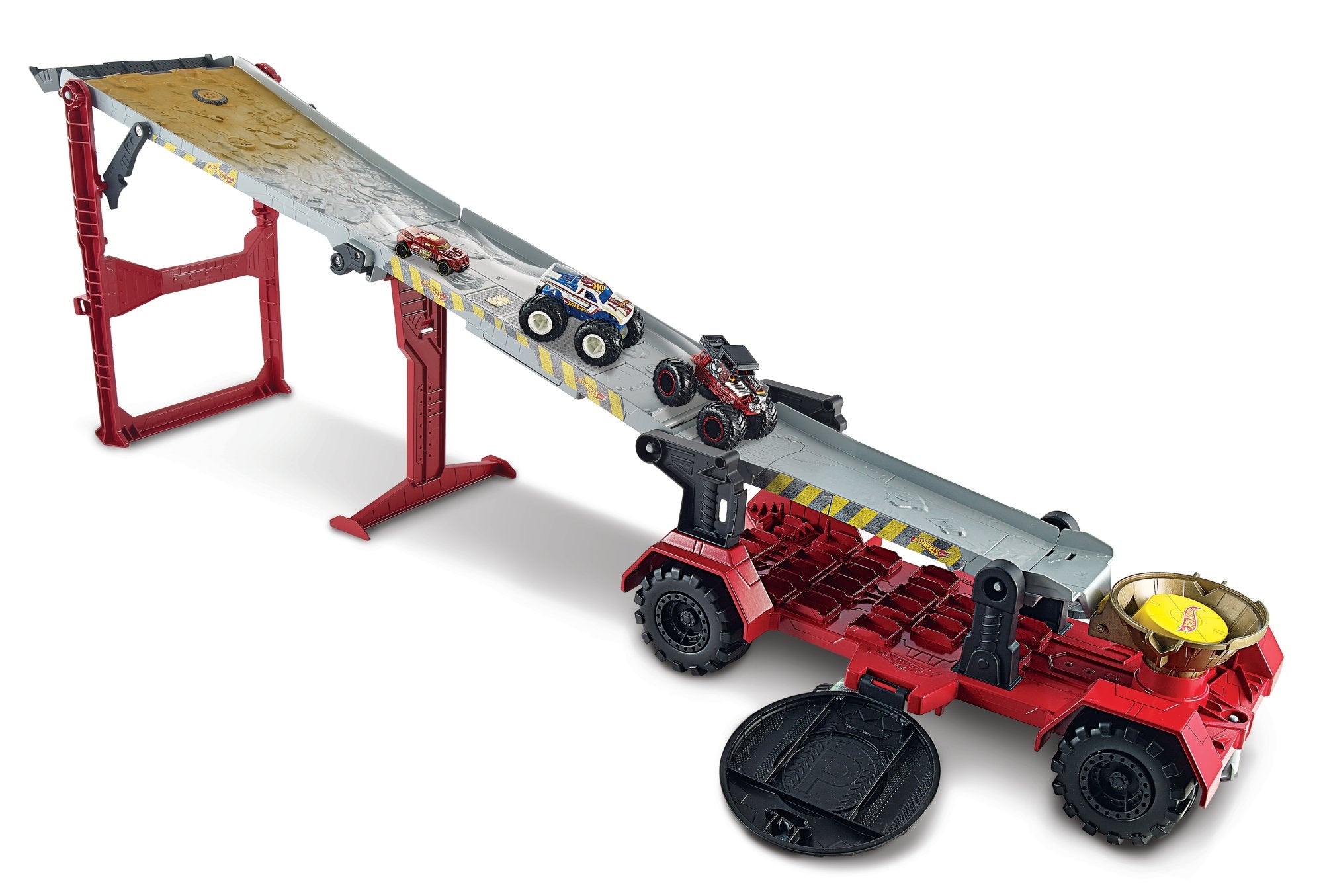 Hot Wheels Monster Trucks Coffret de Jeu Course de descente - Image 5