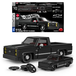 Mattel Brick Shop Hot Wheels Juguete de Construcción Speed '83 Chevy Silverado