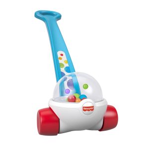 Fisher-Price Corn Popper Blue Push-Along Toy For Baby & Toddlers. 2 Pieces