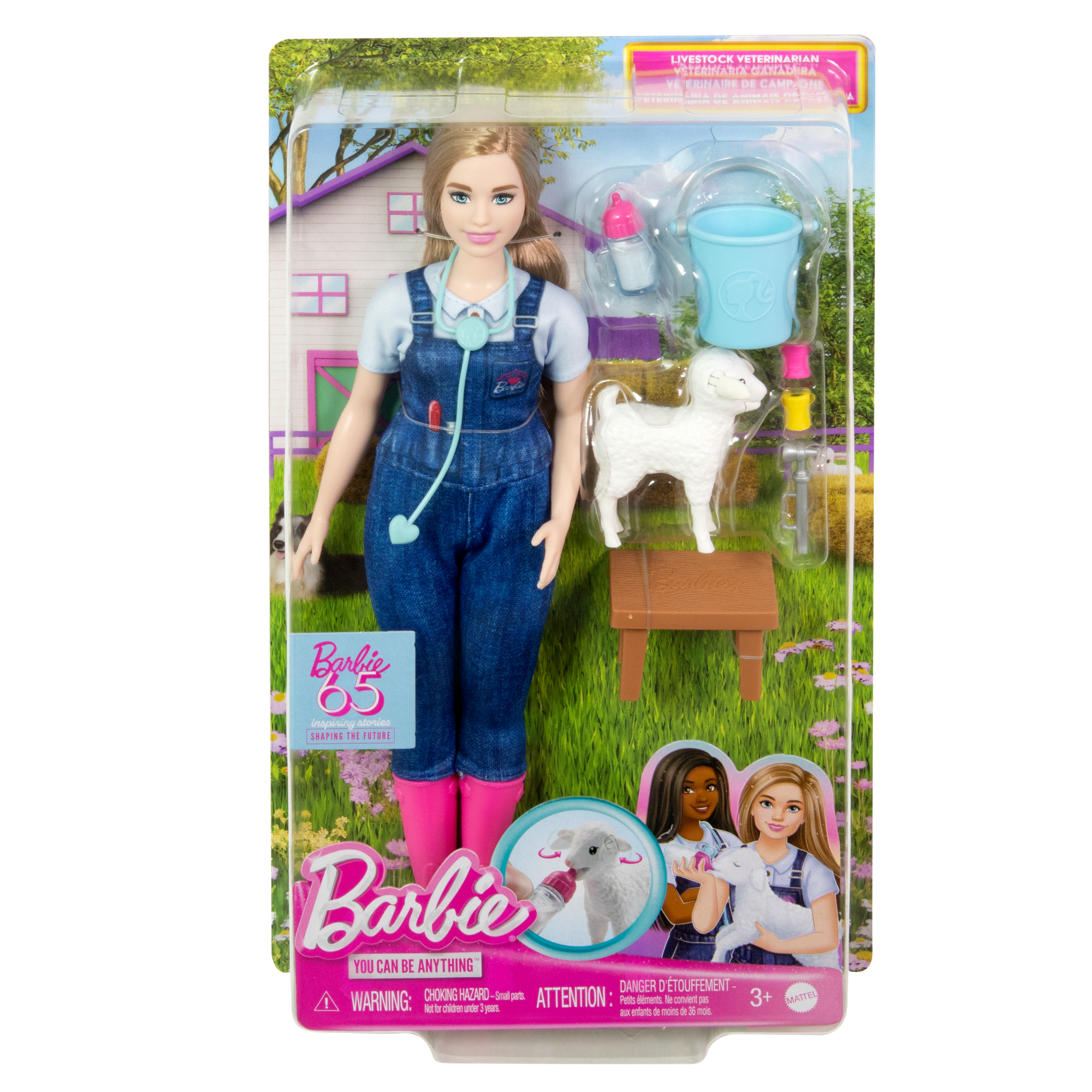 Barbie Carrières 65Eanniversaire Vétérinaire de Campagne. 10Acc. - Image 6