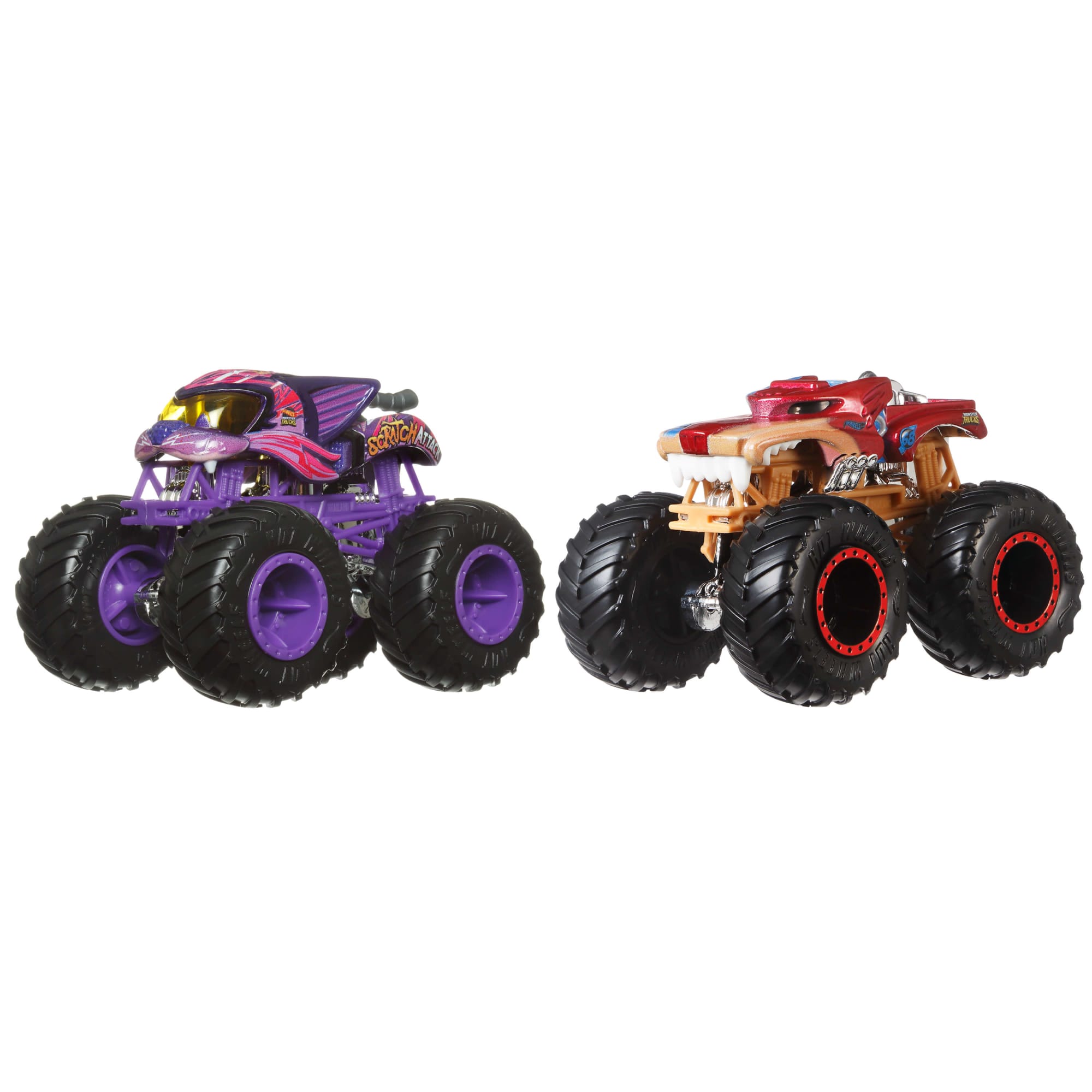 Hot Wheels Monster Trucks Demolition Doubles. 2-Pack Of 1:64 Scale Toy Trucks - Image 4