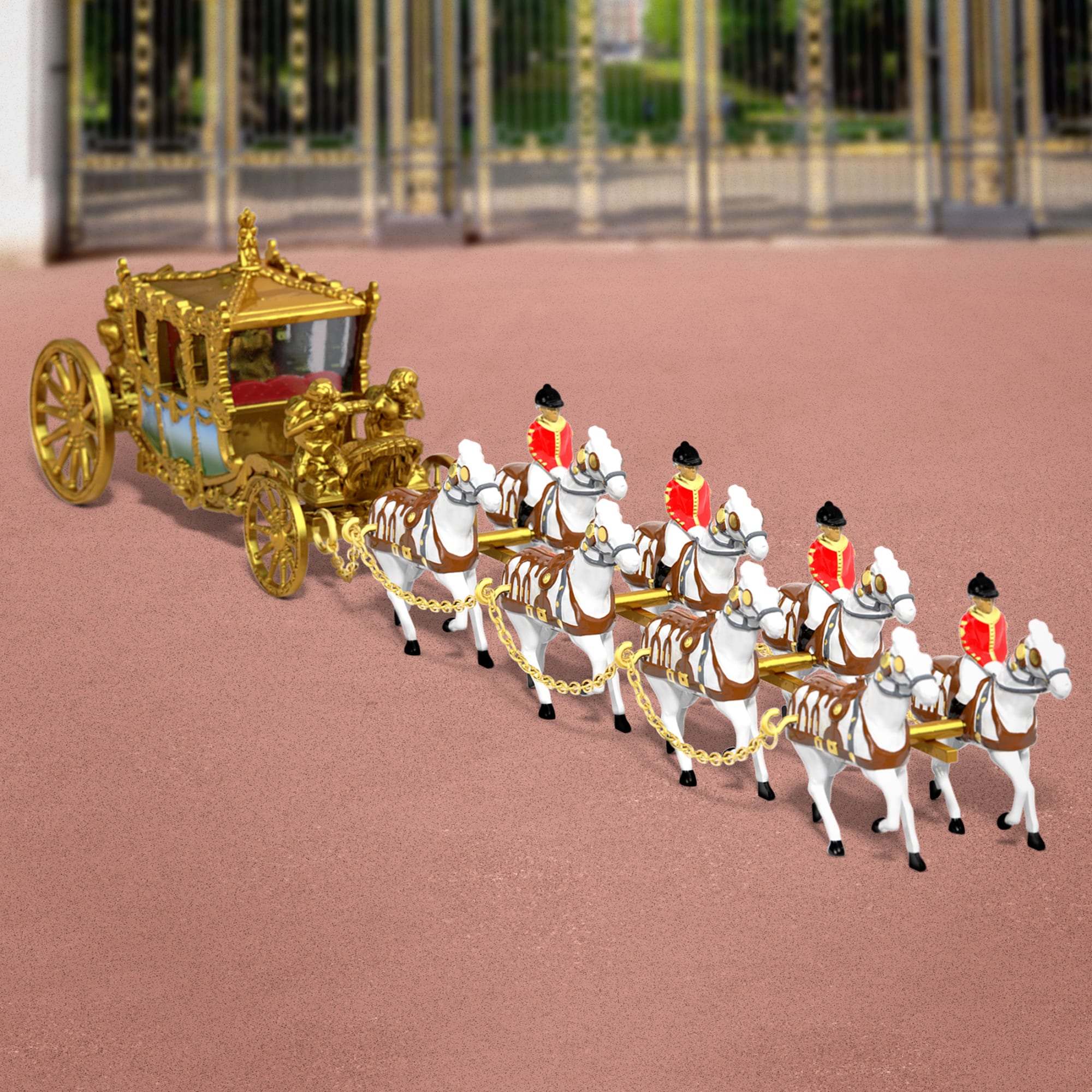 Matchbox Collectors Coronation Gold State Coach - Image 10