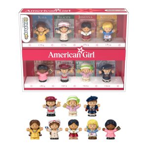 Little People Collector American Girl 40th Anniversary Special Edition Set For Fans. 8 Figures