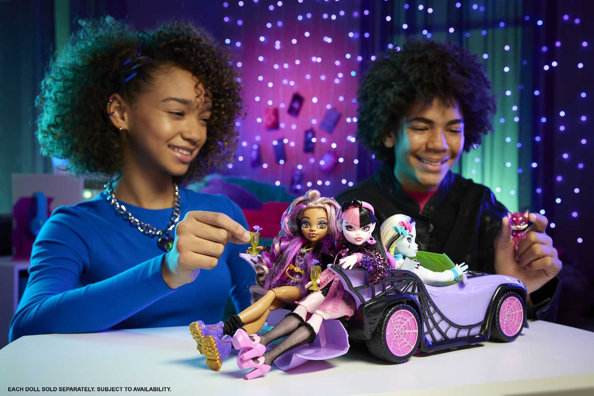 Monster High-Goule Mobile-Voiture Avec Animal et Accessoires - Image 2