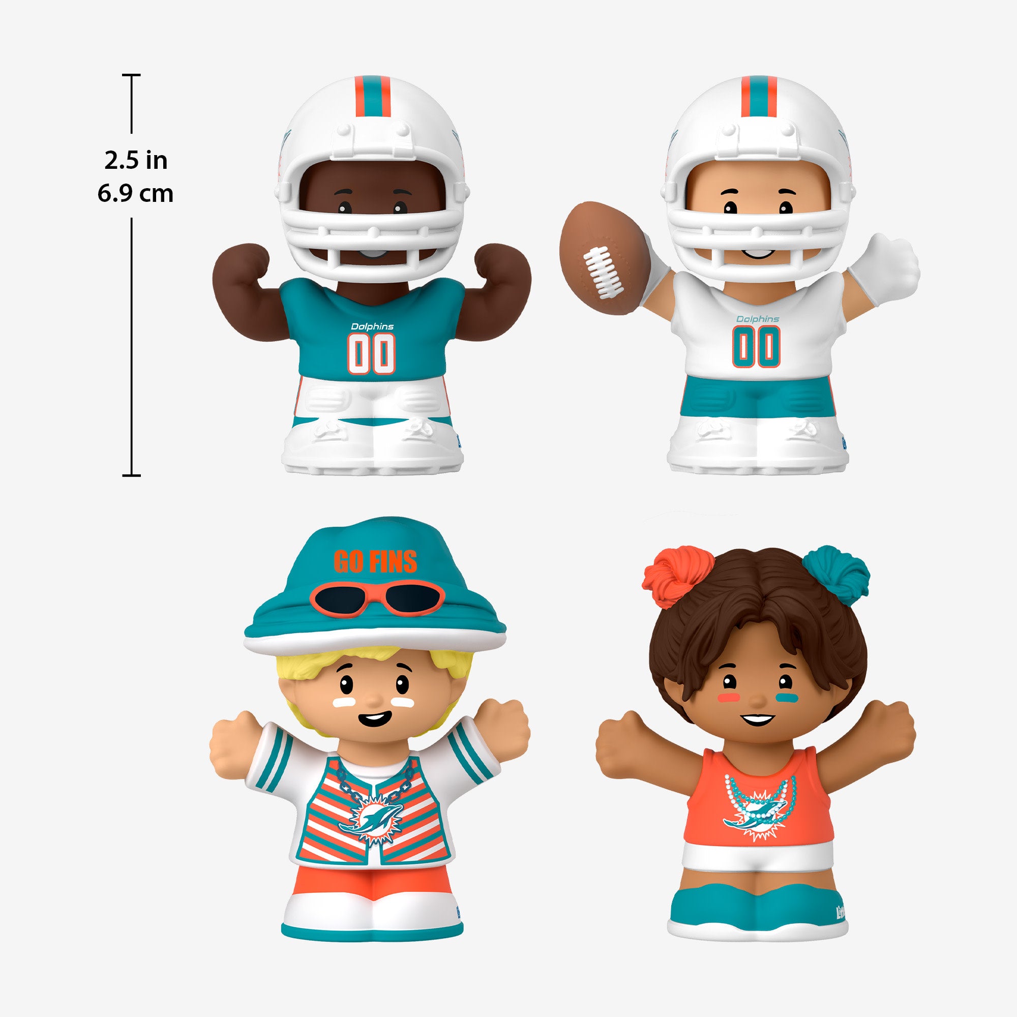 Little People Collector x NFL Miami Dolphins Set - Image 8