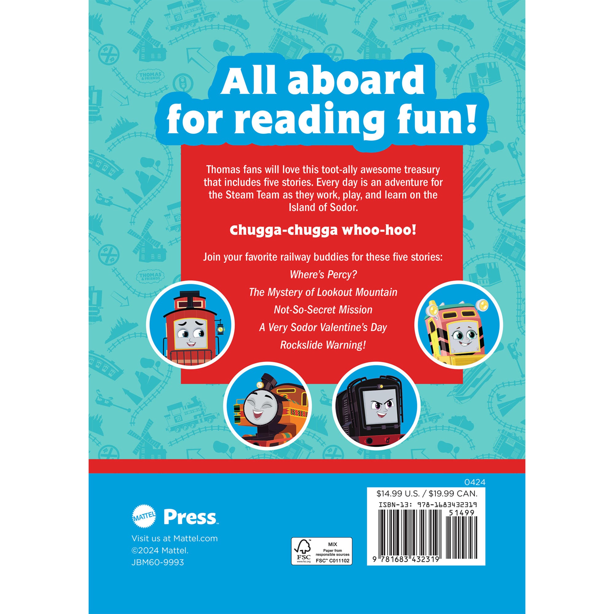 Thomas & Friends: 5-Minute Stories Book (Ages 3 - 7) | Mattel - Image 2
