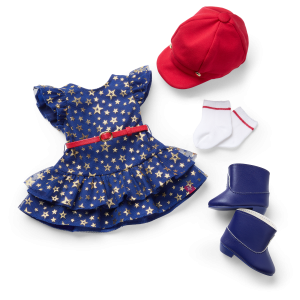 Team AG™ Navy Dress Set for 18-inch Dolls