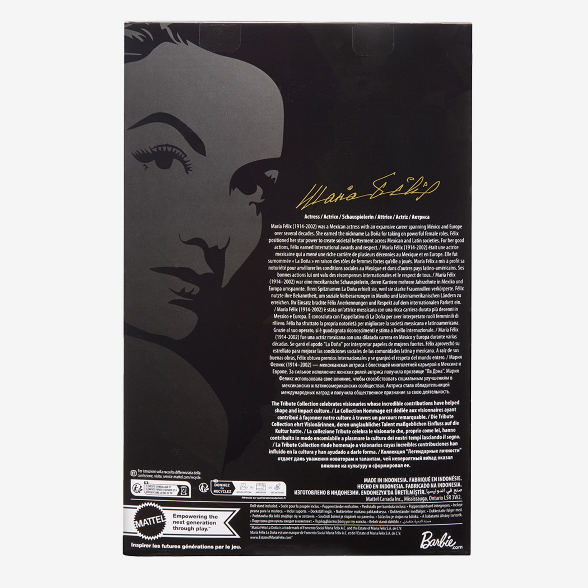 María Félix BARBIE Tribute Collection Doll - Image 16