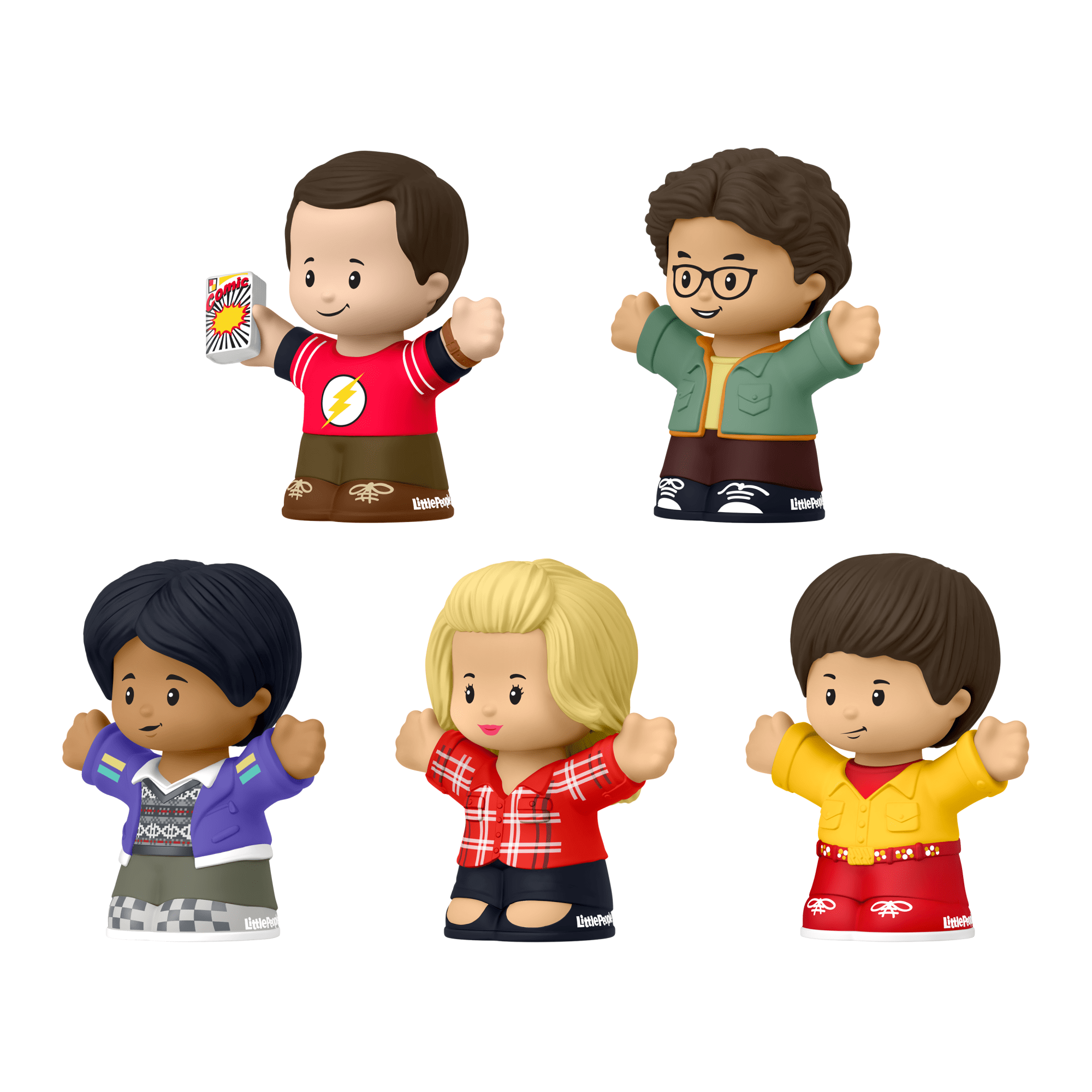 Little People Collector Coffret The Big Bang Theory. 5 Figurines - Image 6