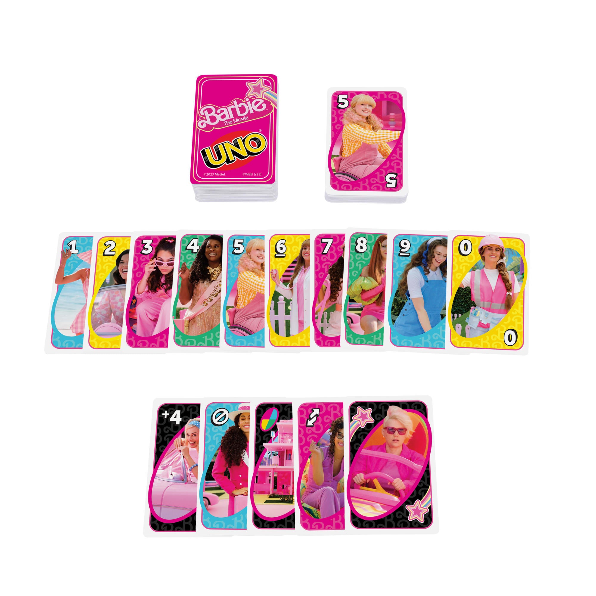 UNO Barbie Jeu de Cartes Inspiré du Film - Image 4