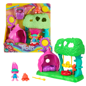 Imaginext Dreamworks Trolls Coffret Camping Fleurs Souriantes