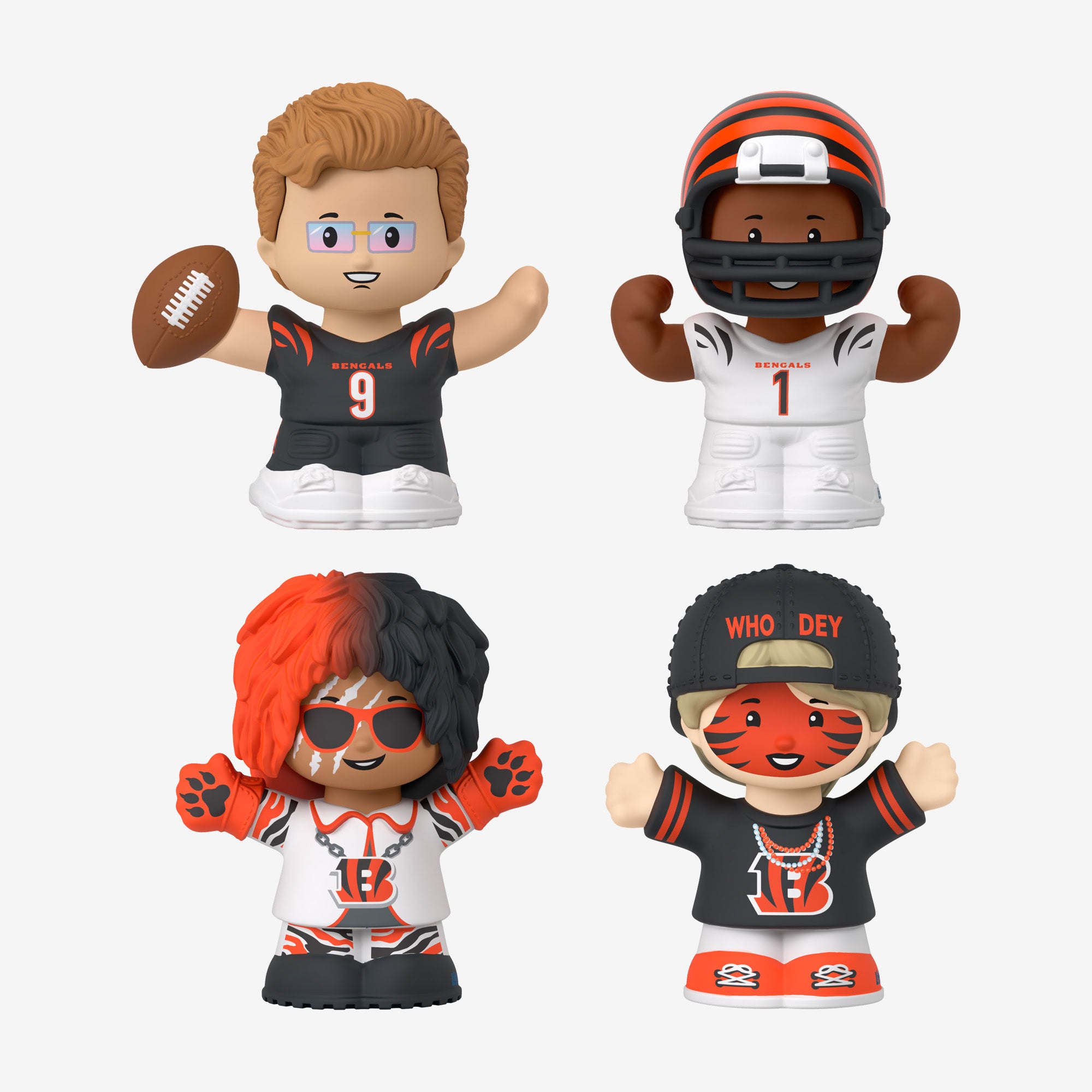 Little People Collector x NFL Cincinnati Bengals Set - Image 4