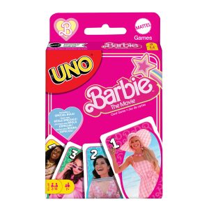 UNO Barbie The Movie Card Game. inspired By The Movie