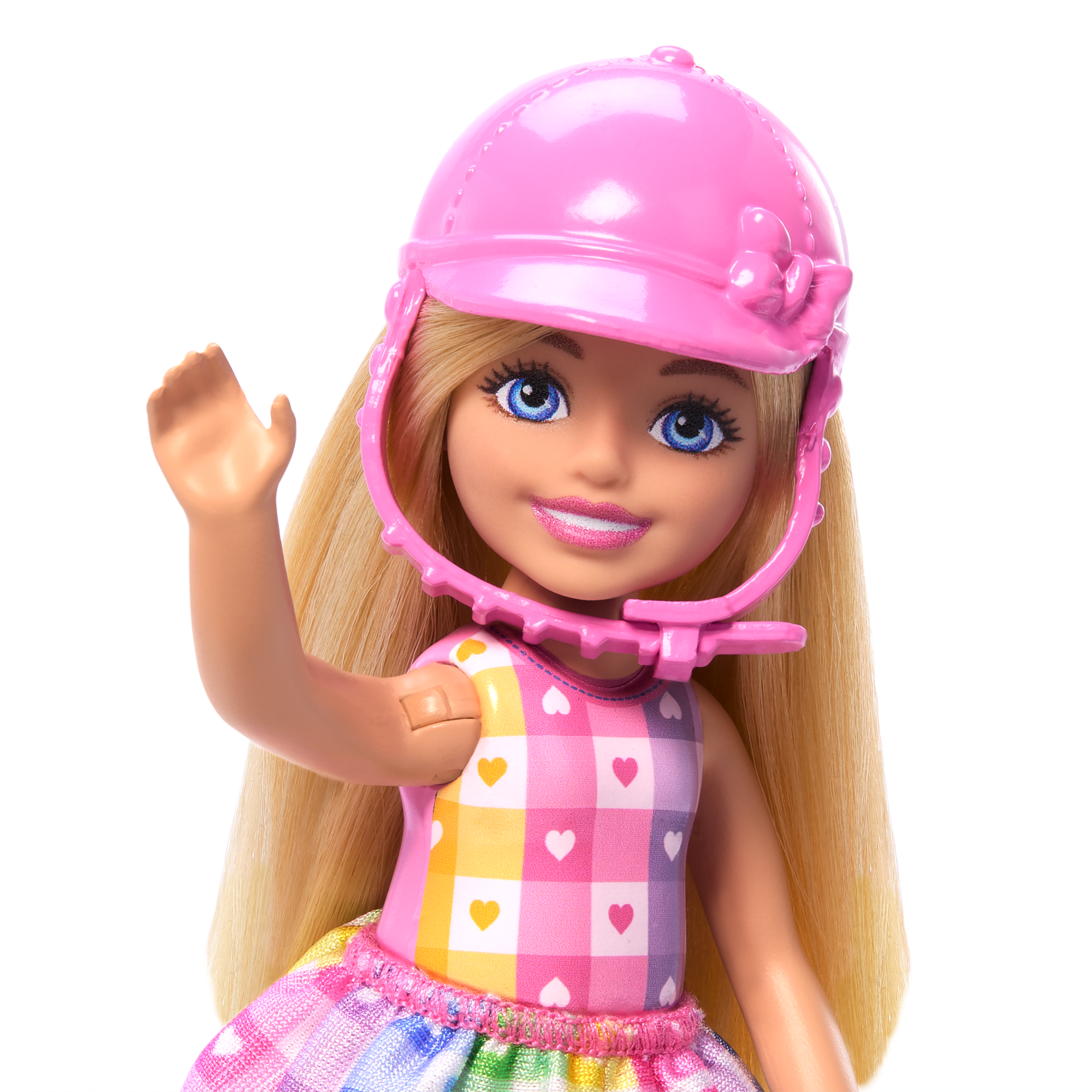 Barbie Chelsea Coffret Poupée et Poney. Casque. Genoux Pliables - Image 3