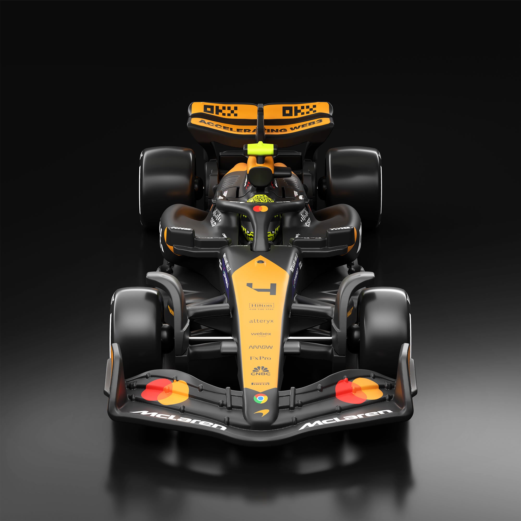 Hot Wheels F1 Series: 2024 McLaren Formula 1 Team MCL38 Car #4 - Image 2