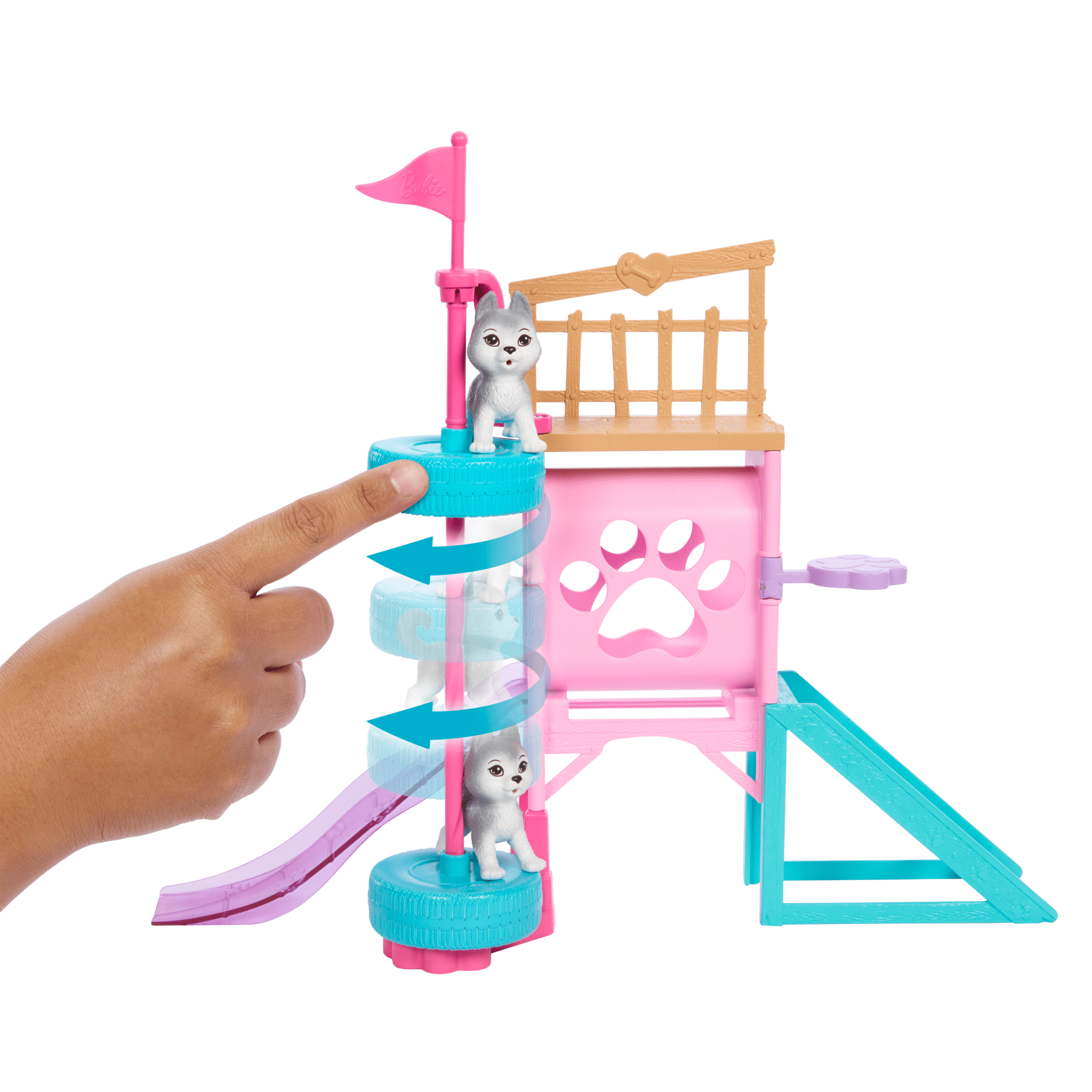 Barbie-Poupée et Coffret Parcours D'Obstacles - Image 3