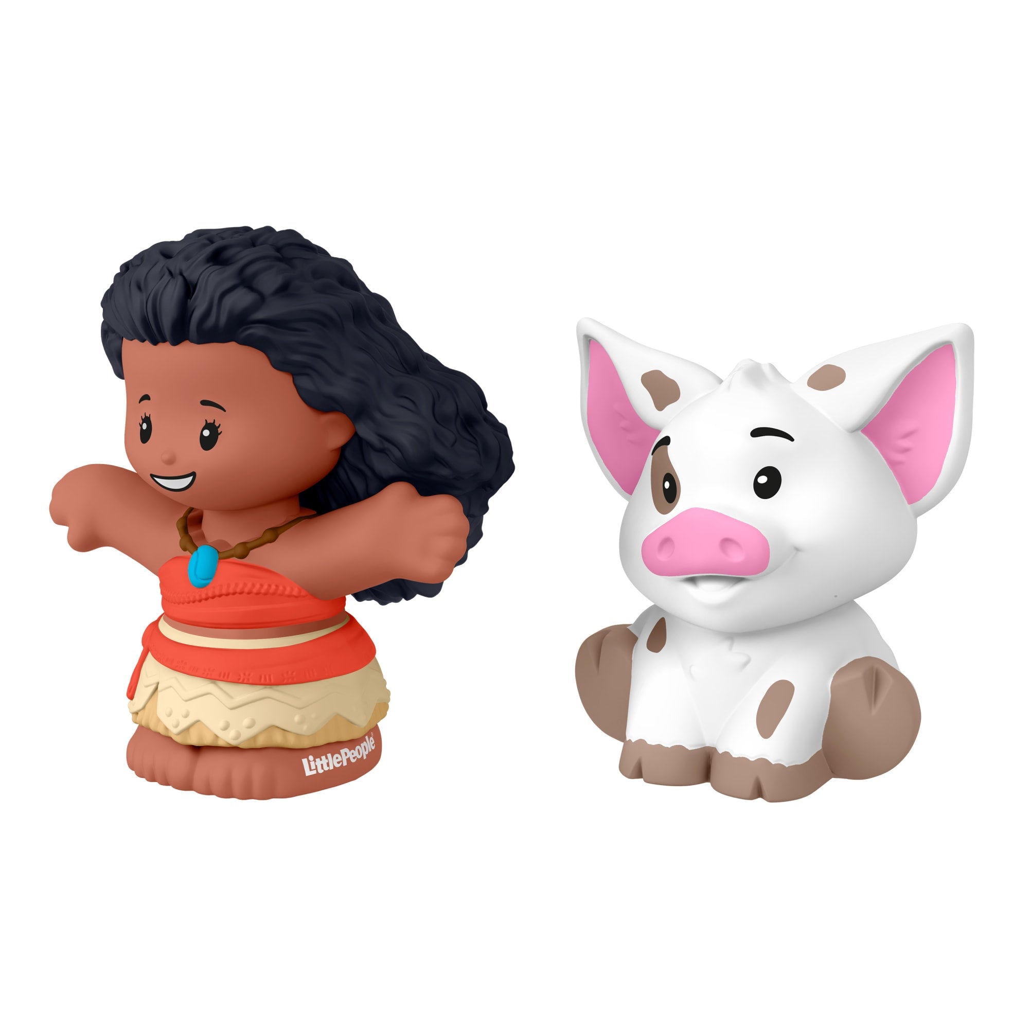 Little People Disney Princesa Juguete para Bebés Figuras de Moana y Pua - Image 4